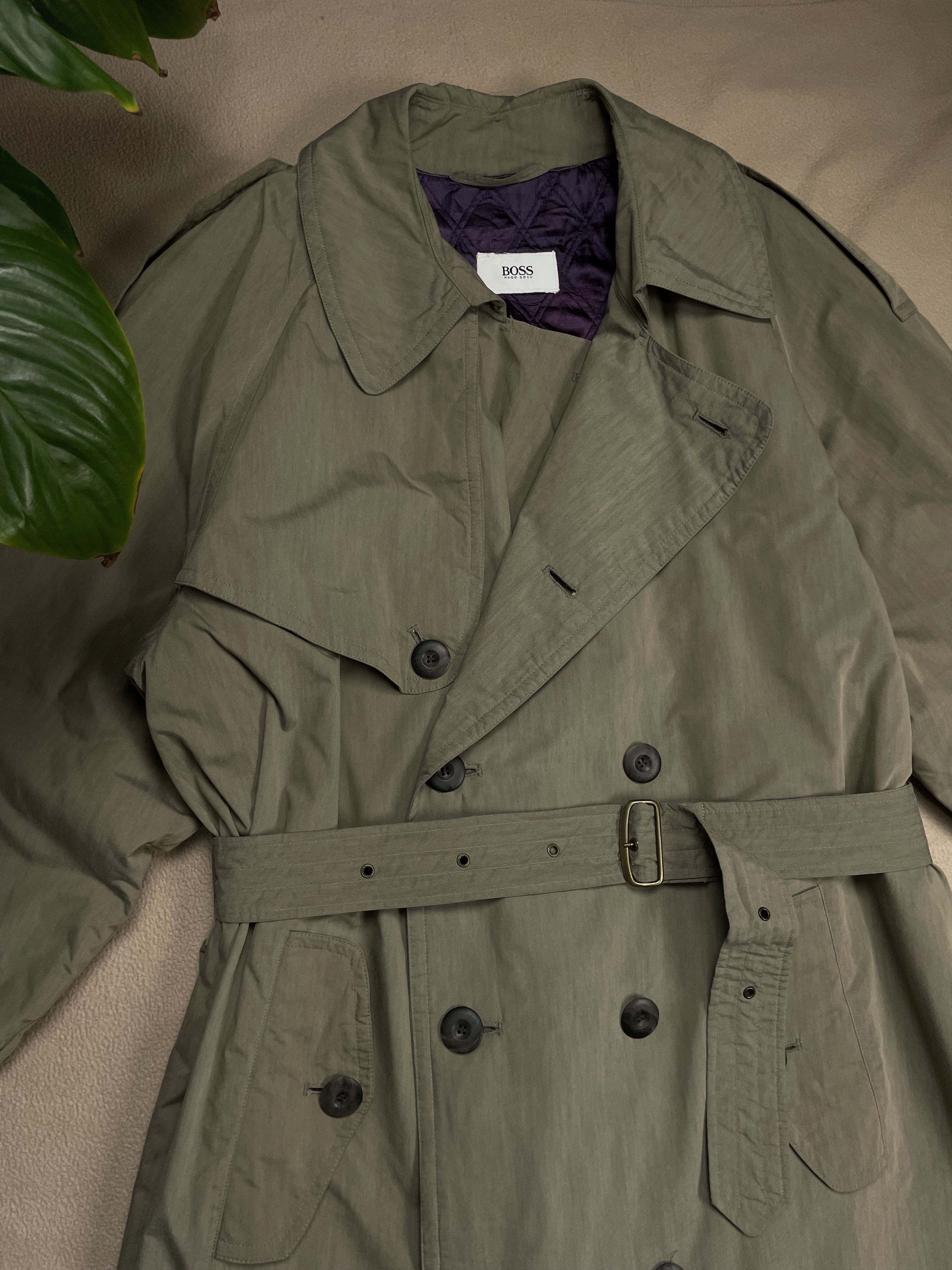 Hugo Boss Hugo Boss Casual Trench Coat Model Phantom L Size 52 Size XL / US 12-14 / IT 48-50 - 2 Thumbnail
