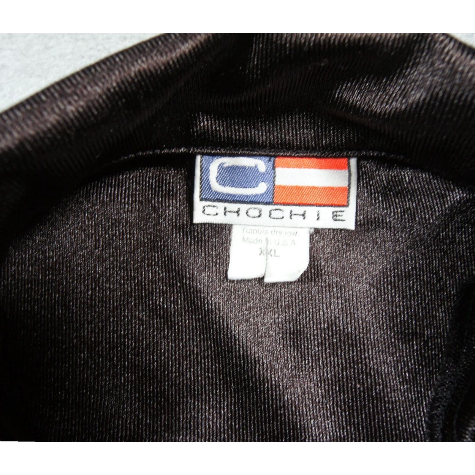 Vintage VINTAGE Chochie Shirt Mens 2XL XXL Black Button-Down Short Sleeve Dazzle Shiny Shirt? Size US XXL / EU 58 / 5 - 5 Thumbnail