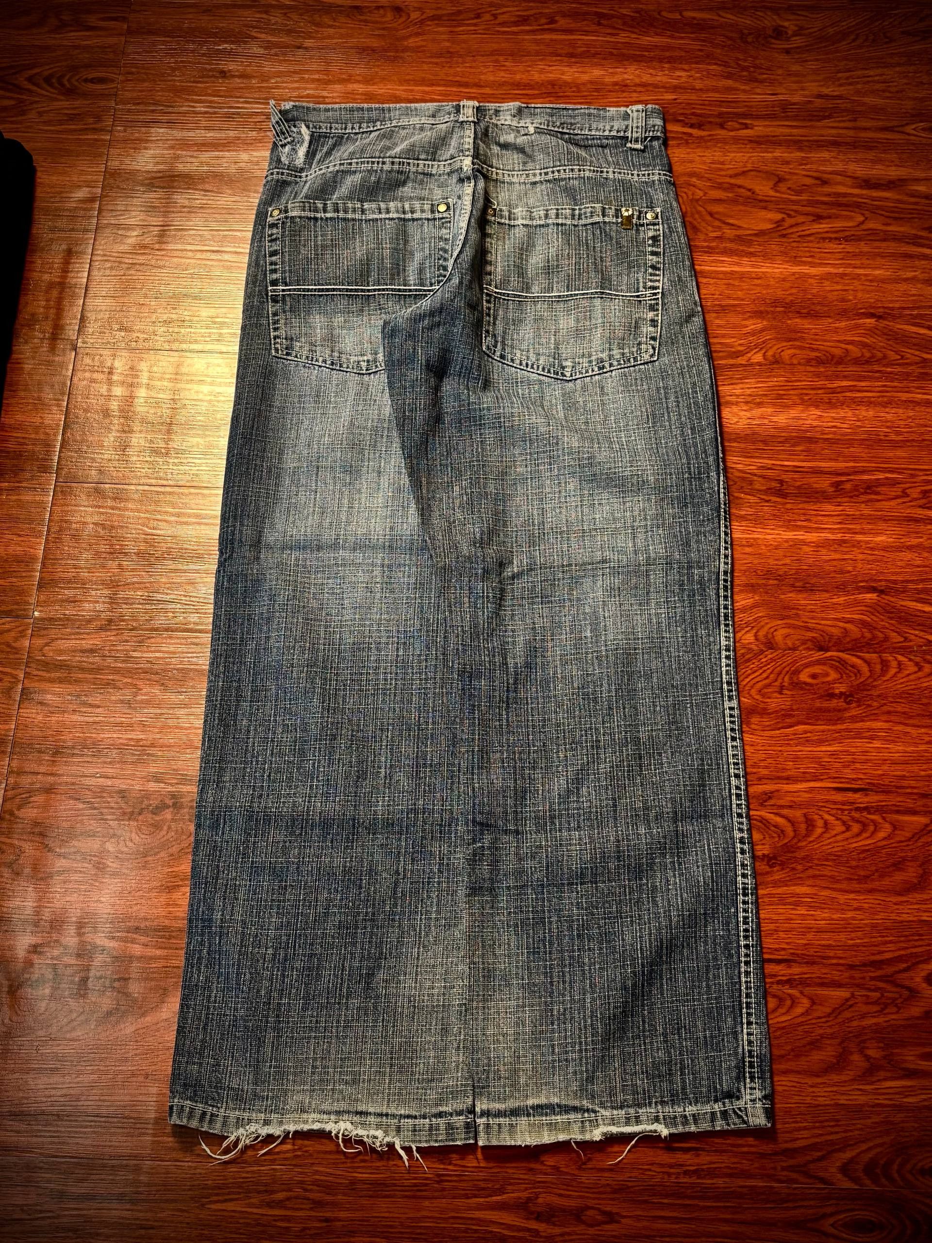 Southpole Vintage Y2K Southpole Faded Wash Distressed Back Hit Denim Size US 32 / EU 48 - 2 Thumbnail