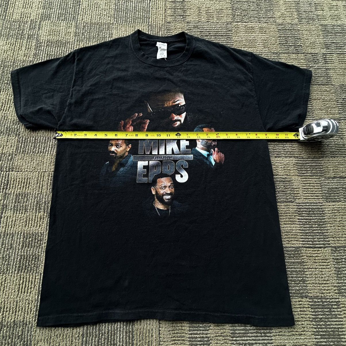 Vintage Mike Epps “Funny As Ish” Comedy Tour Black T-Shirt Size US L / EU 52-54 / 3 - 5 Thumbnail