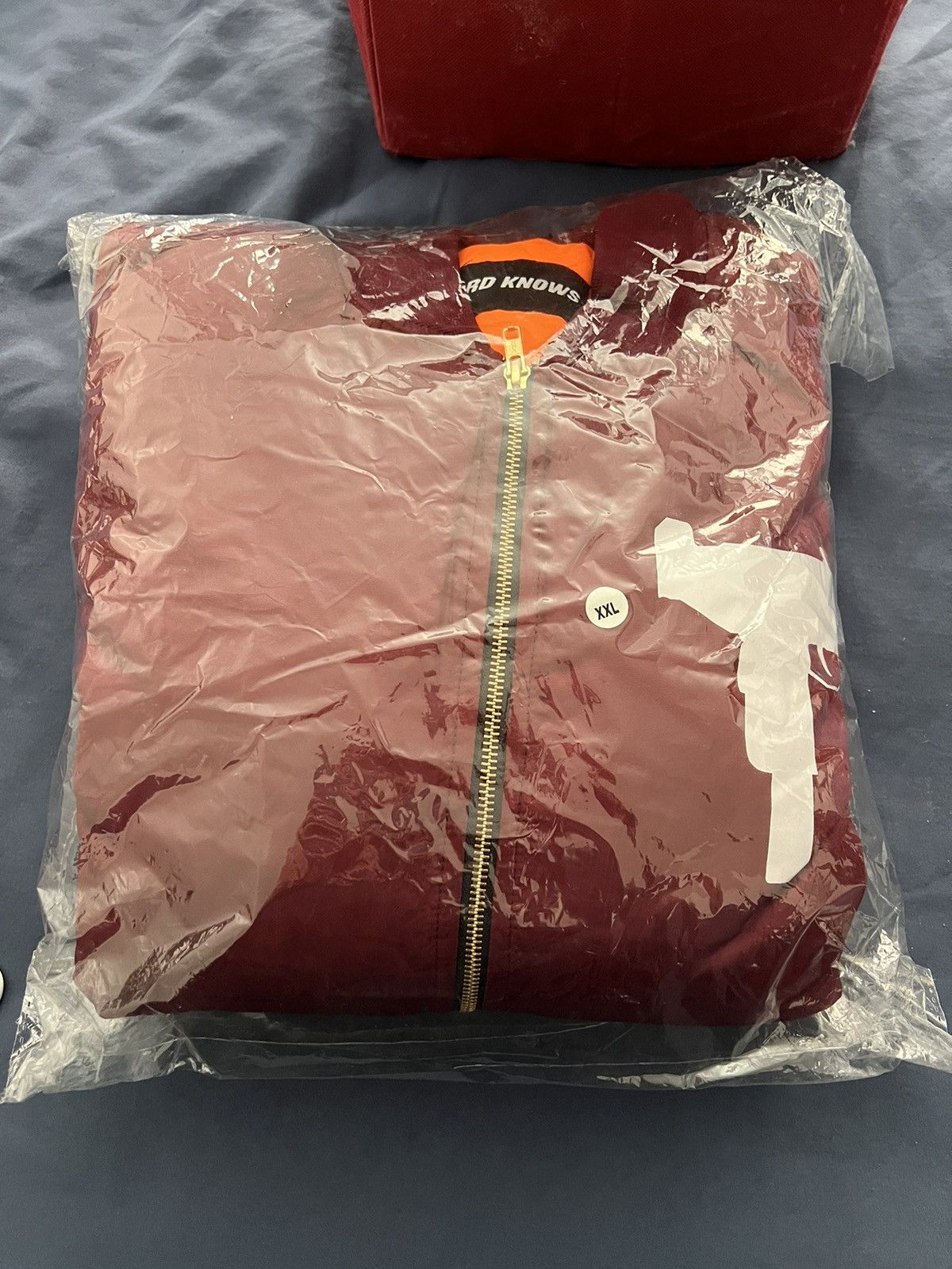 Lxrdknows Lord (LXRD) Knows Uzi Bomber Maroon Size US XXL / EU 58 / 5 - 1 Preview