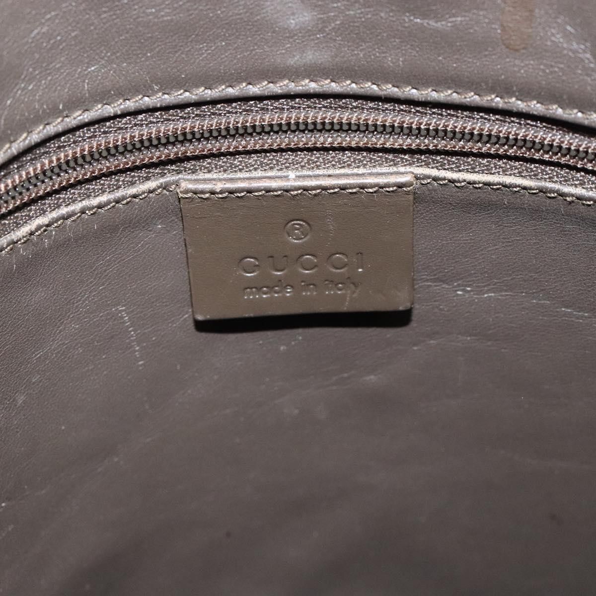 Gucci GUCCI Tote Bag Satin Brown Silver 002 002 Size ONE SIZE - 16 Thumbnail