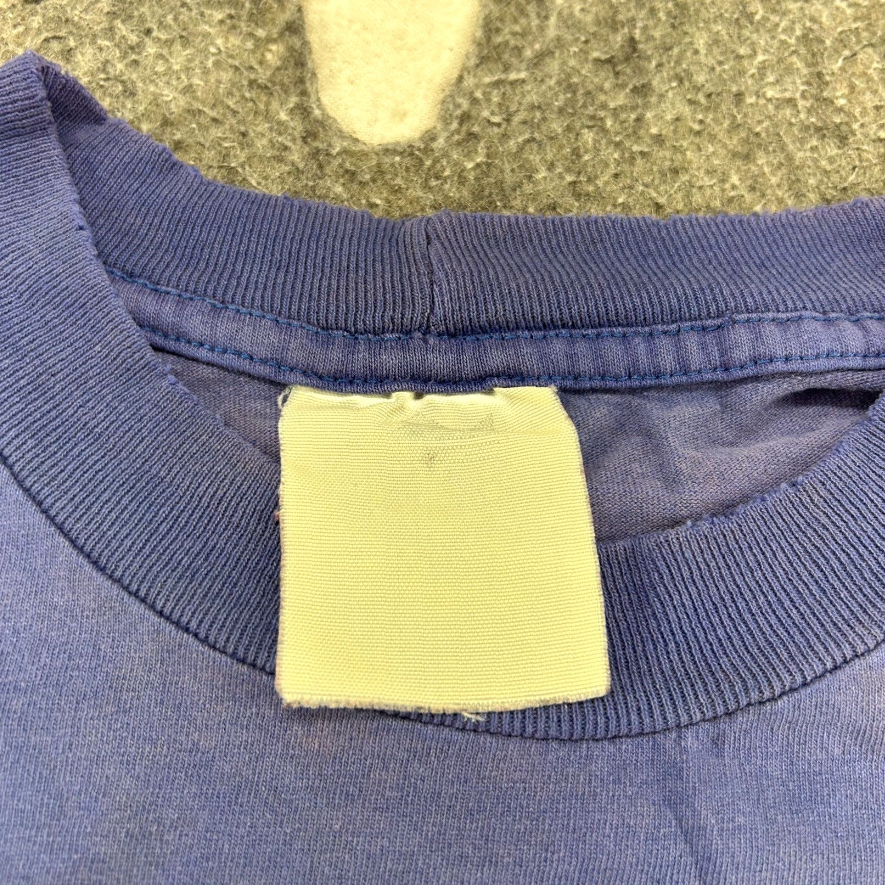 Vintage VTG Royal Carribbean Shirt Mens XL Blue Short Sleeve Crew Neck Stitch Logo 90s Marine Vintage T-Shirt Size US XL / EU 56 / 4 - 2 Thumbnail