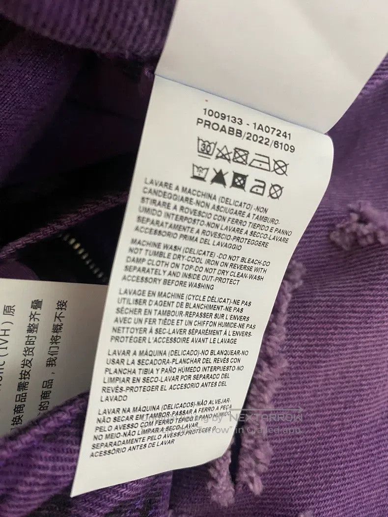 Versace Versace Purple jeans Size 40" / US 18 - 8 Thumbnail