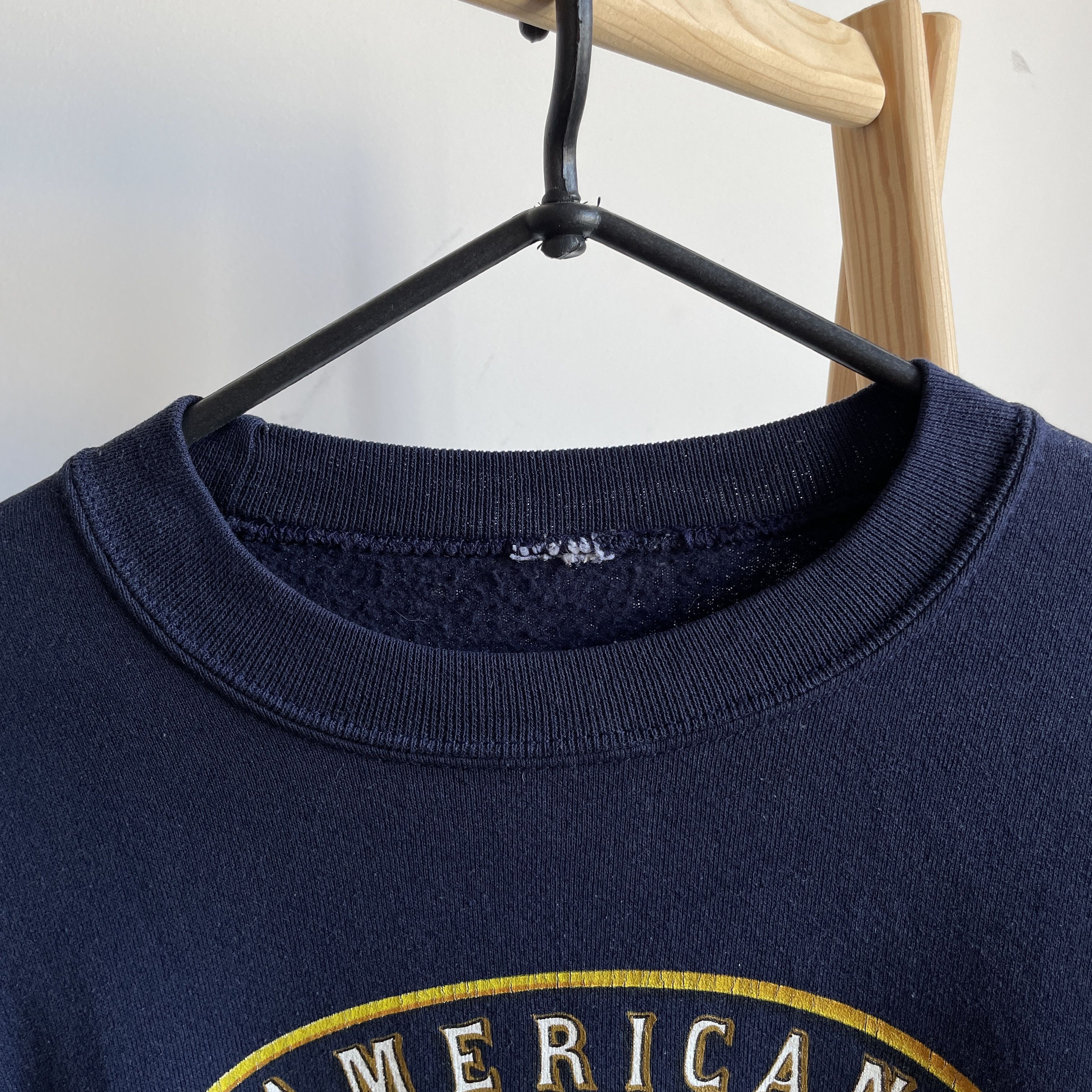 American Apparel American Motorcycle Tradition Vintage 90's Sweatshirt Size L Size US L / EU 52-54 / 3 - 4 Thumbnail