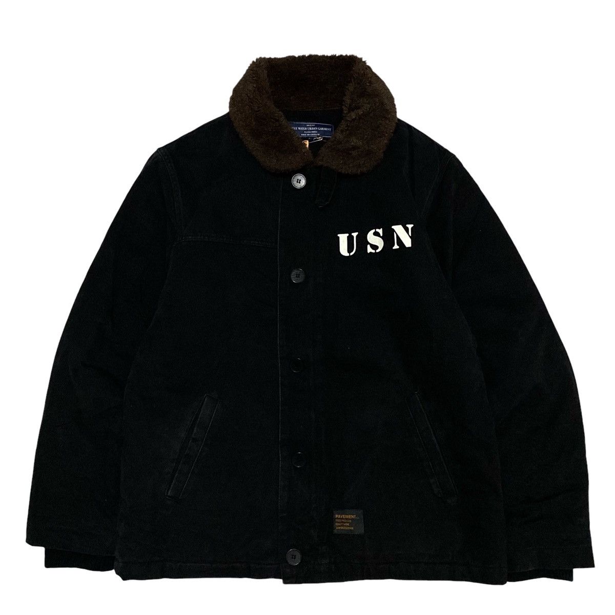 Japanese Brand 🔥SALE🔥 Blue water urban garment USN deck jacket Size US M / EU 48-50 / 2 - 1 Thumbnail