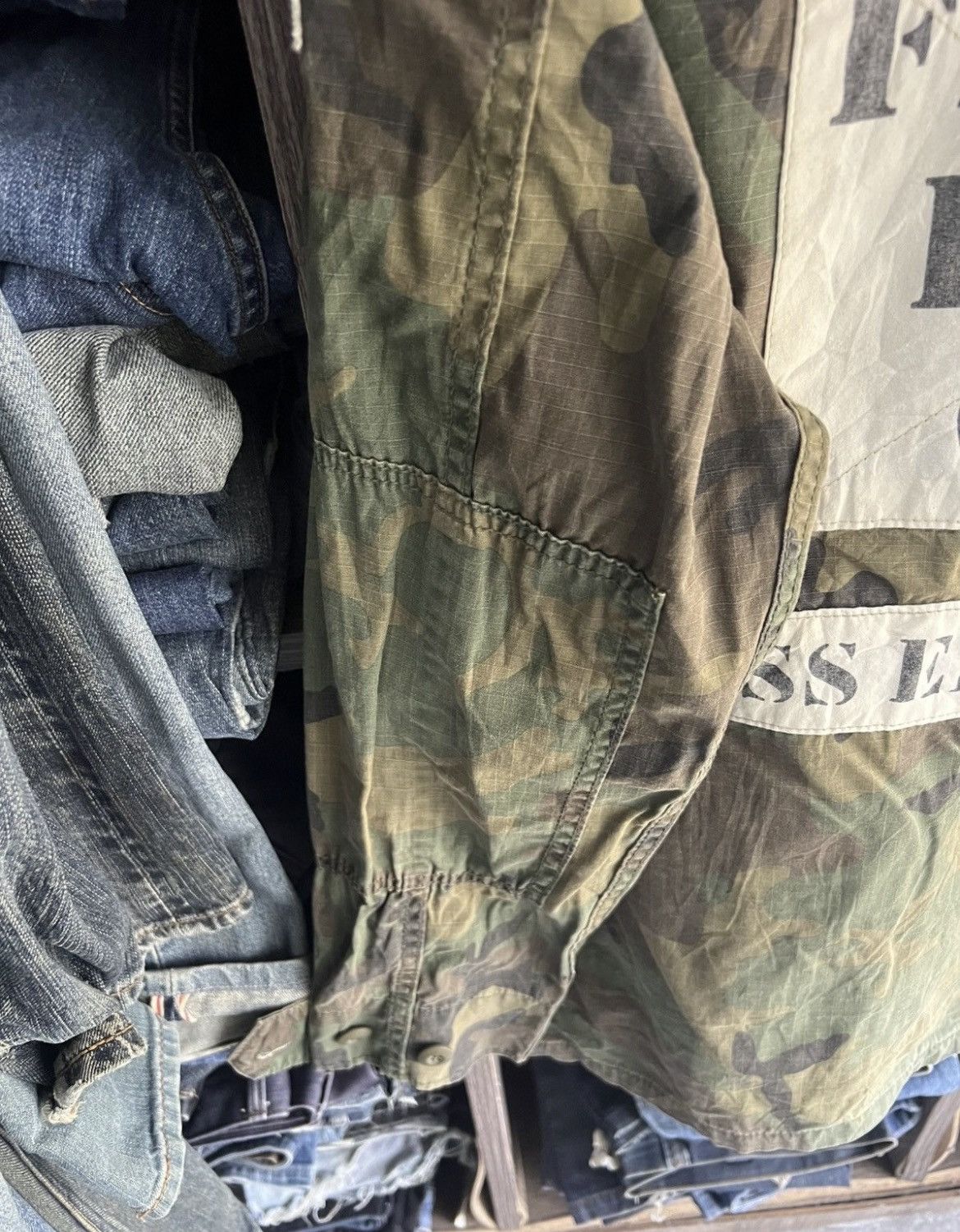 Avirex 🔥Rare Avirex US Navy Camo Army Jacket Size US M / EU 48-50 / 2 - 11 Thumbnail
