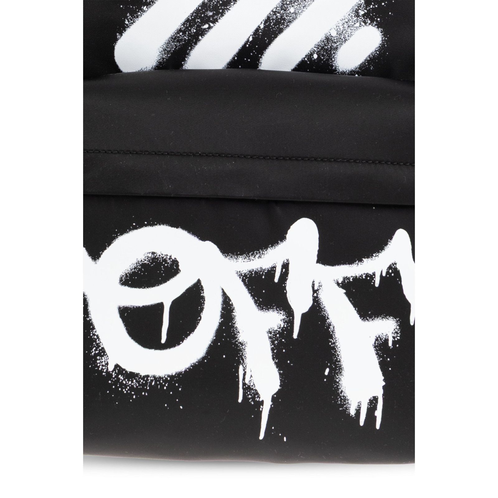 Off-White OFF WHITE Diagonal Spray Black Nylon Backpack New & Authenti Size ONE SIZE - 5 Thumbnail