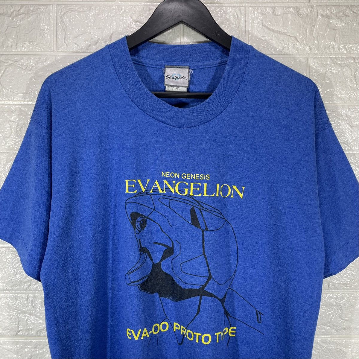 Rap Tees Vintage 90s Evangelion Tee Size US M / EU 48-50 / 2 - 3 Thumbnail