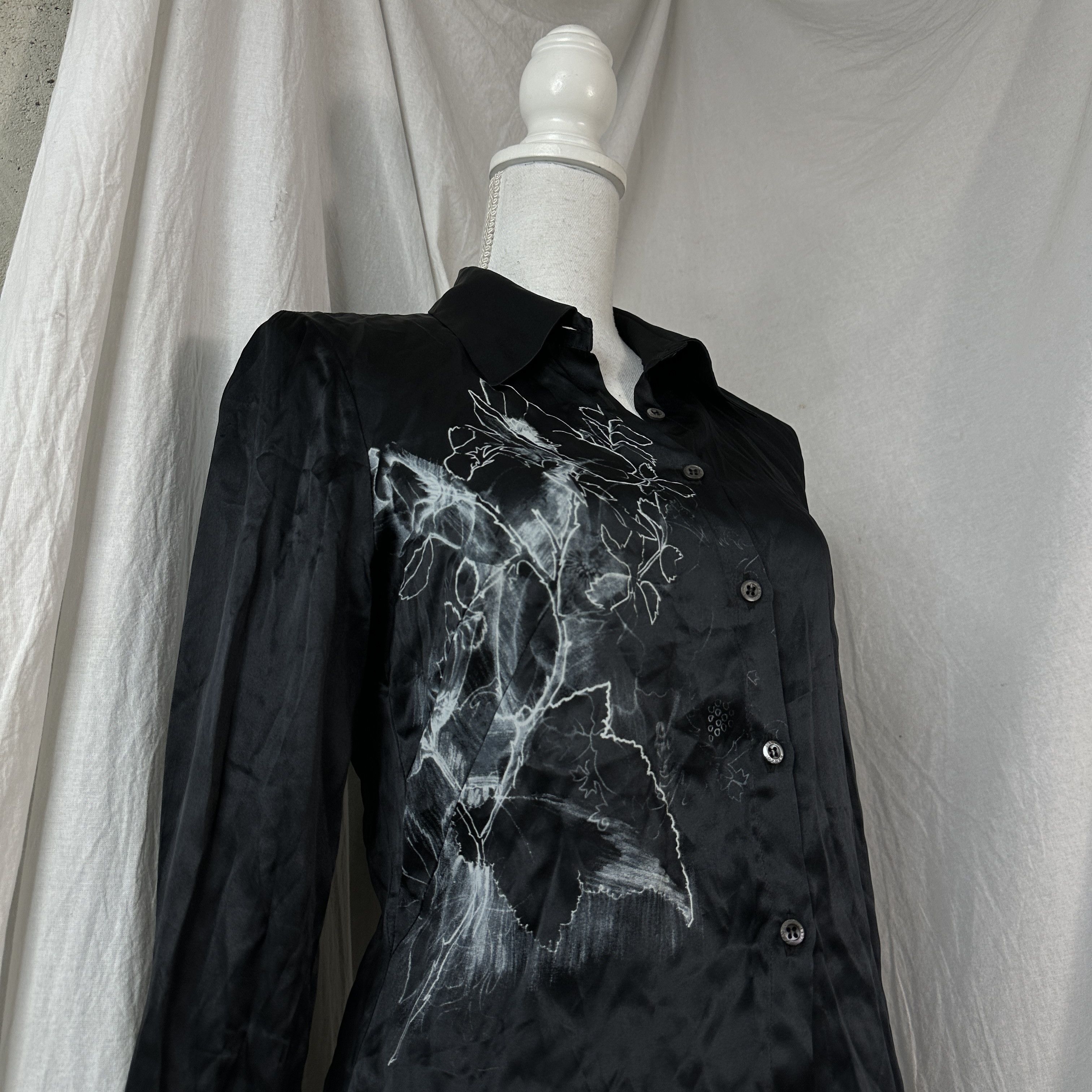 Kenzo × Vintage Women's Silk Shirt Vintage Kenzo Size S / US 4 / IT 40 - 5 Thumbnail