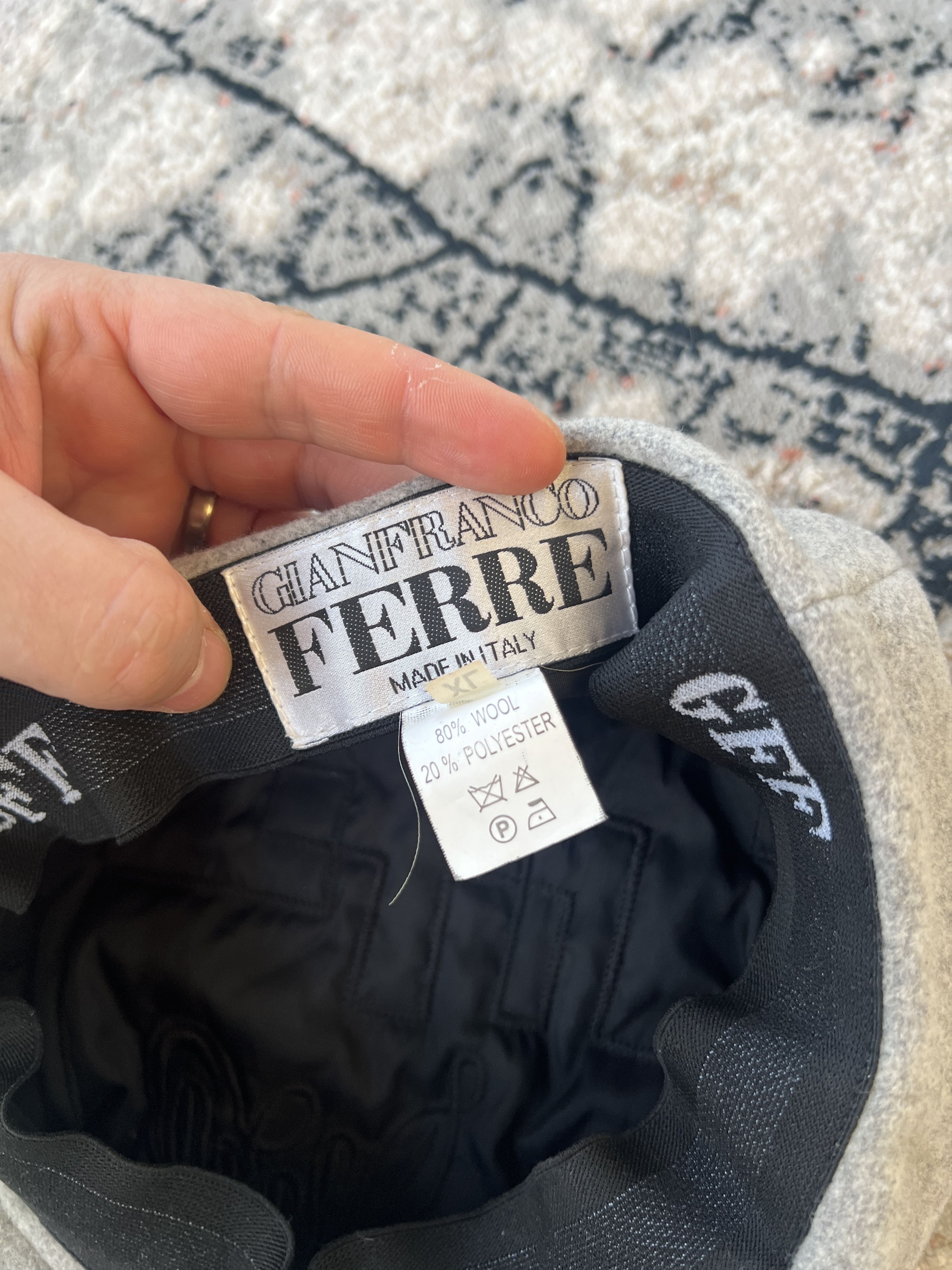 Gianfranco Ferre Gianfranco Ferre Vintage Hat Size ONE SIZE - 4 Thumbnail