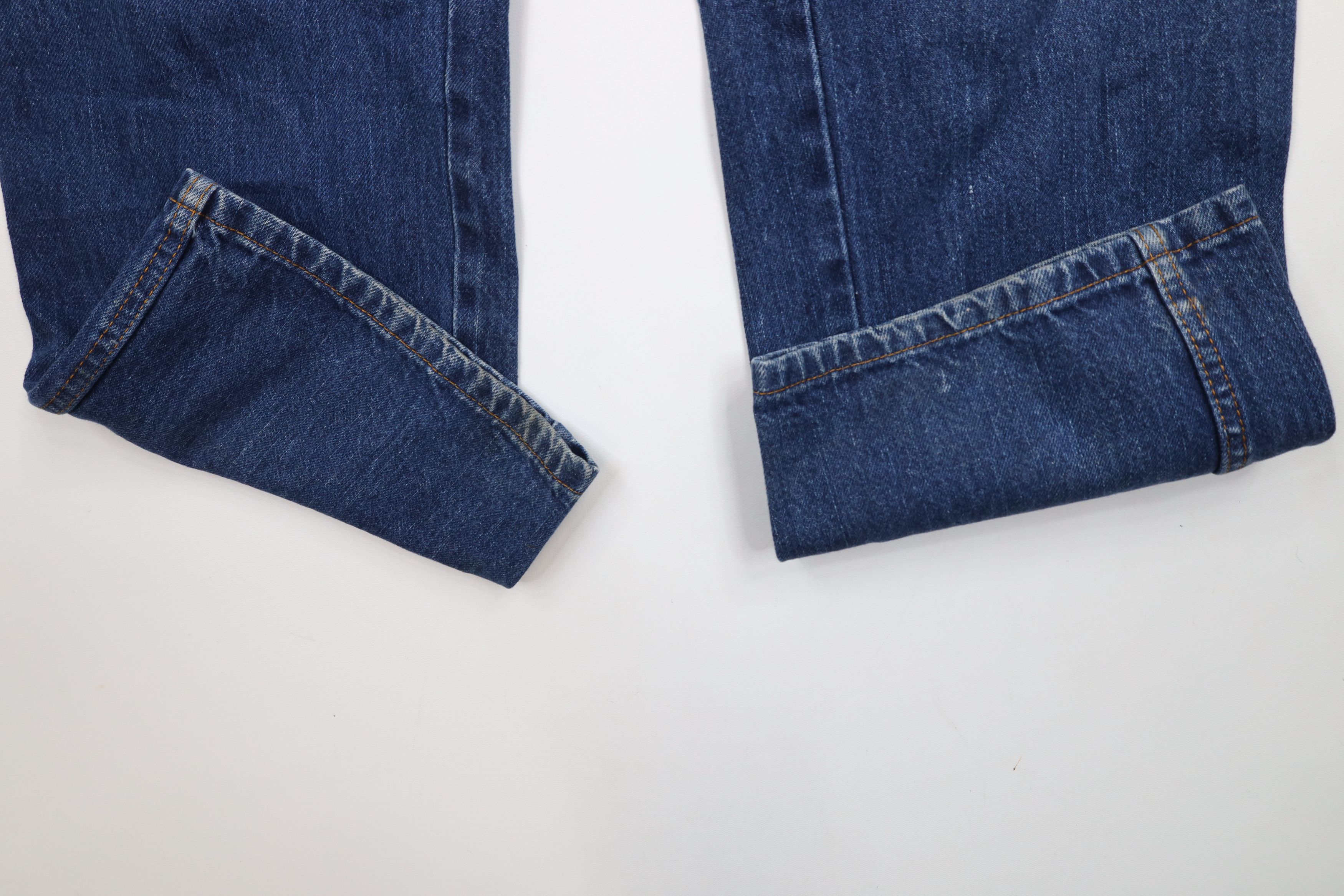 Dickies × Vintage Vintage Dickies Spell Out Wide Leg Denim Jean Blue Cotton Size US 38 / EU 54 - 5 Thumbnail