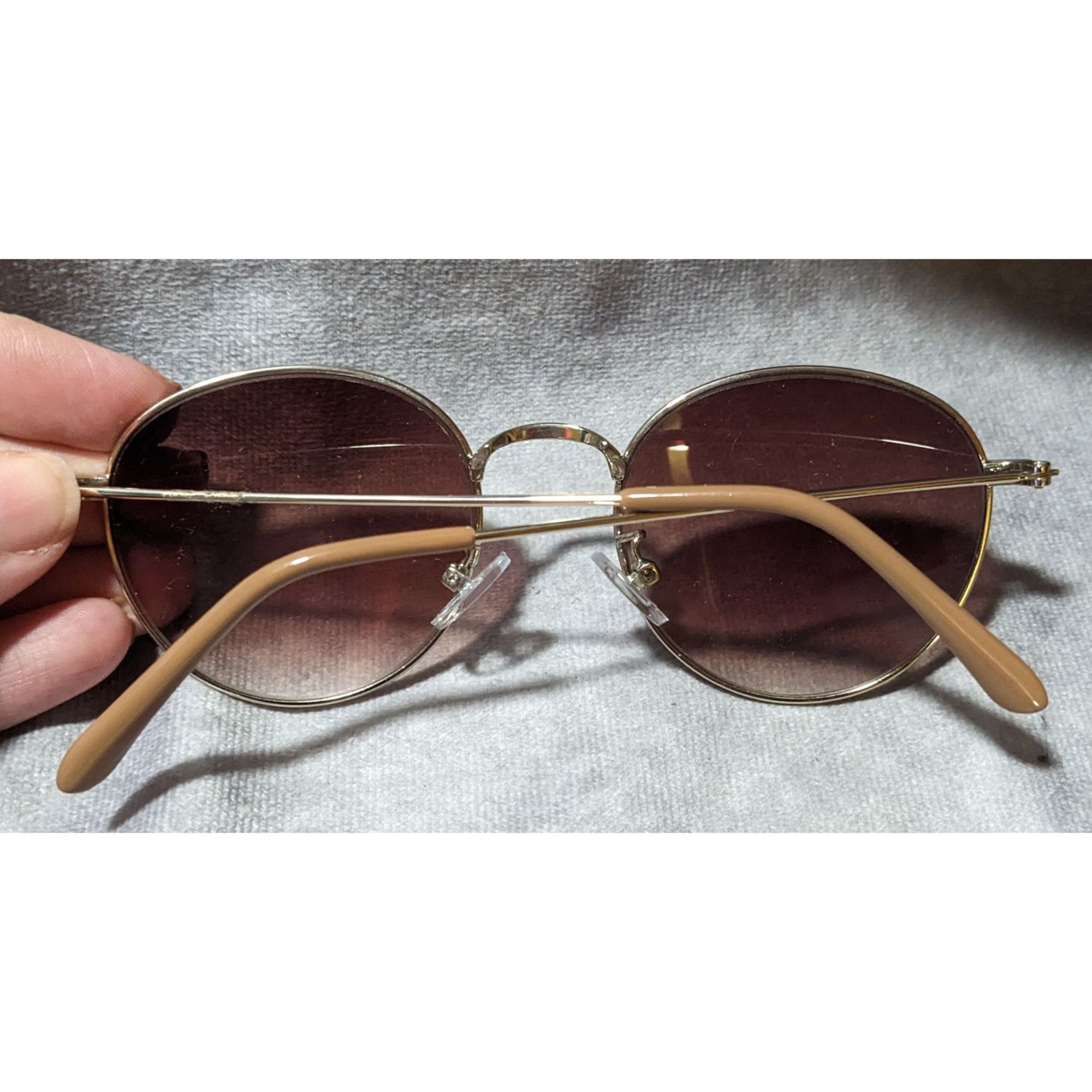 Levi's Levis Gold And Tan LEV112W Brown Lens Sunglasses Size ONE SIZE - 7 Thumbnail