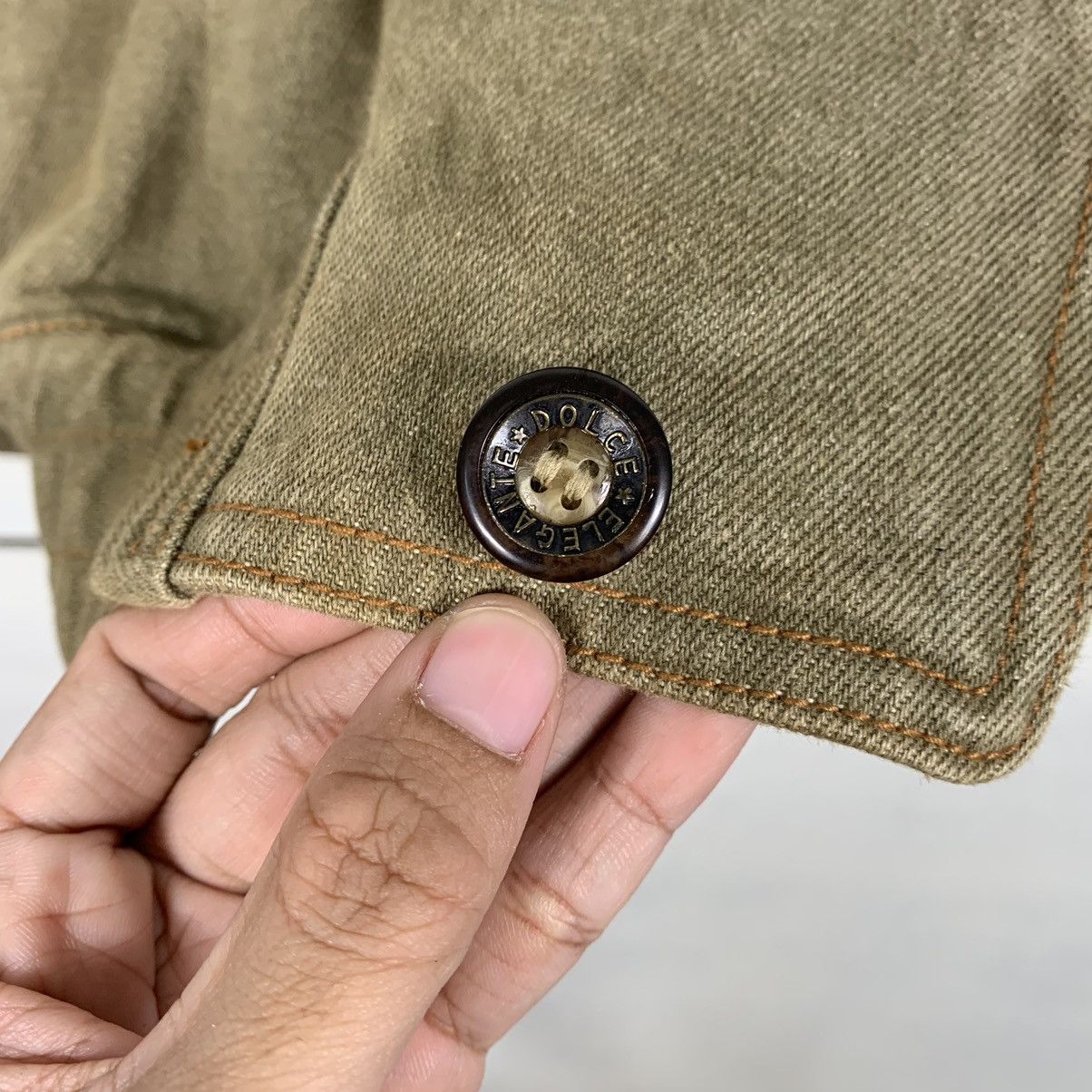 Japanese Brand Japanese Brand E Dolce Elegante Denim Jacket Size US M / EU 48-50 / 2 - 14 Thumbnail