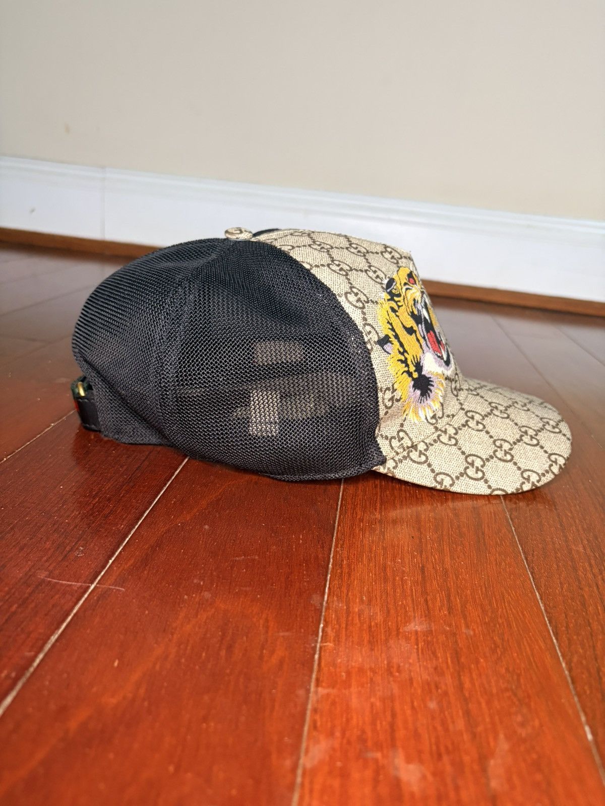 Gucci Tigers print GG Supreme baseball hat XXL Size ONE SIZE - 3 Thumbnail