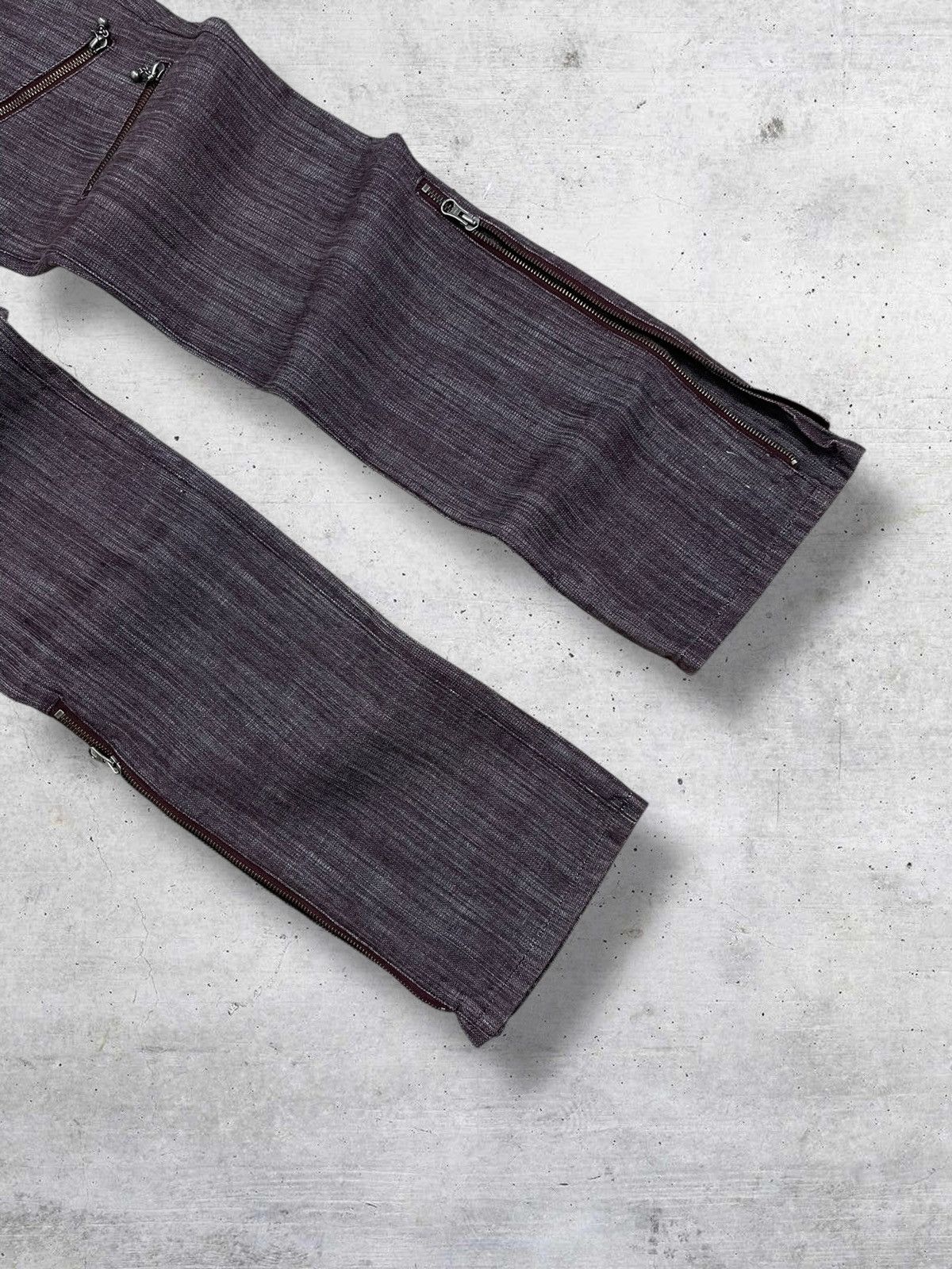 Japanese Brand CUSTOM CULTURE JAPAN DESIGNER 1990S PUNK MULTIZIP RARE DENIM Size US 30 / EU 46 - 7 Thumbnail