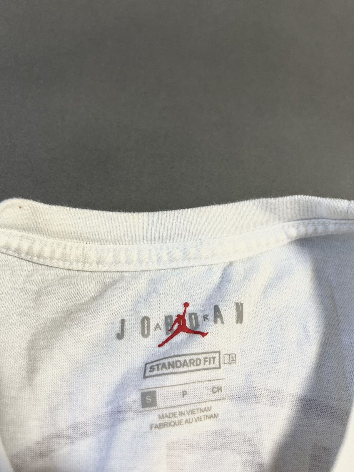 Jordan Brand PSG Jordan white long sleeve T-shirt big logo Paris Size US S / EU 44-46 / 1 - 4 Thumbnail