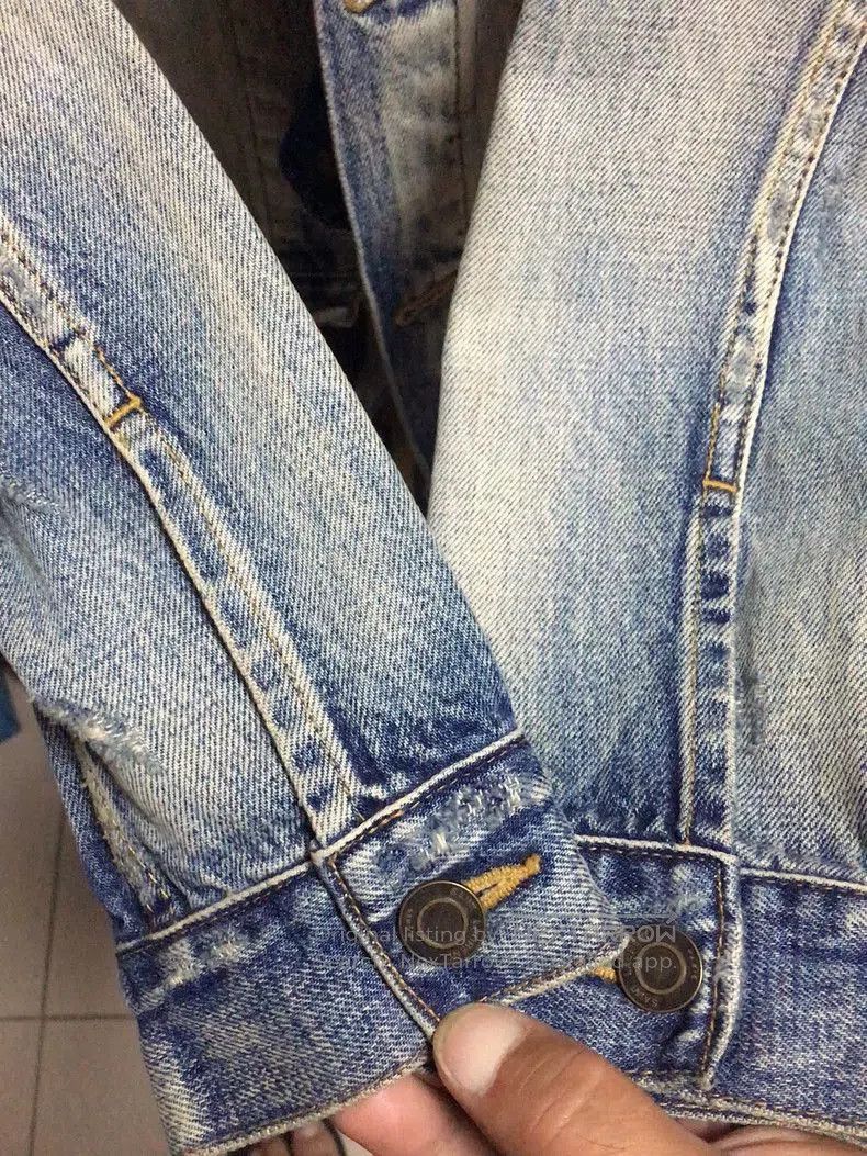 Saint Laurent Paris Saint Laurent Paris Denim Jacket M. Size US M / EU 48-50 / 2 - 4 Thumbnail