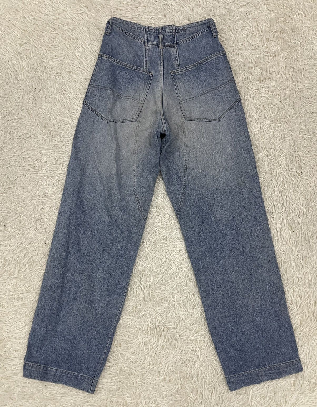 Marithe + Francois Girbaud High Waist Side Buttons Marithe Francois Girbaud Jeans Pant Size US 29 - 2 Thumbnail