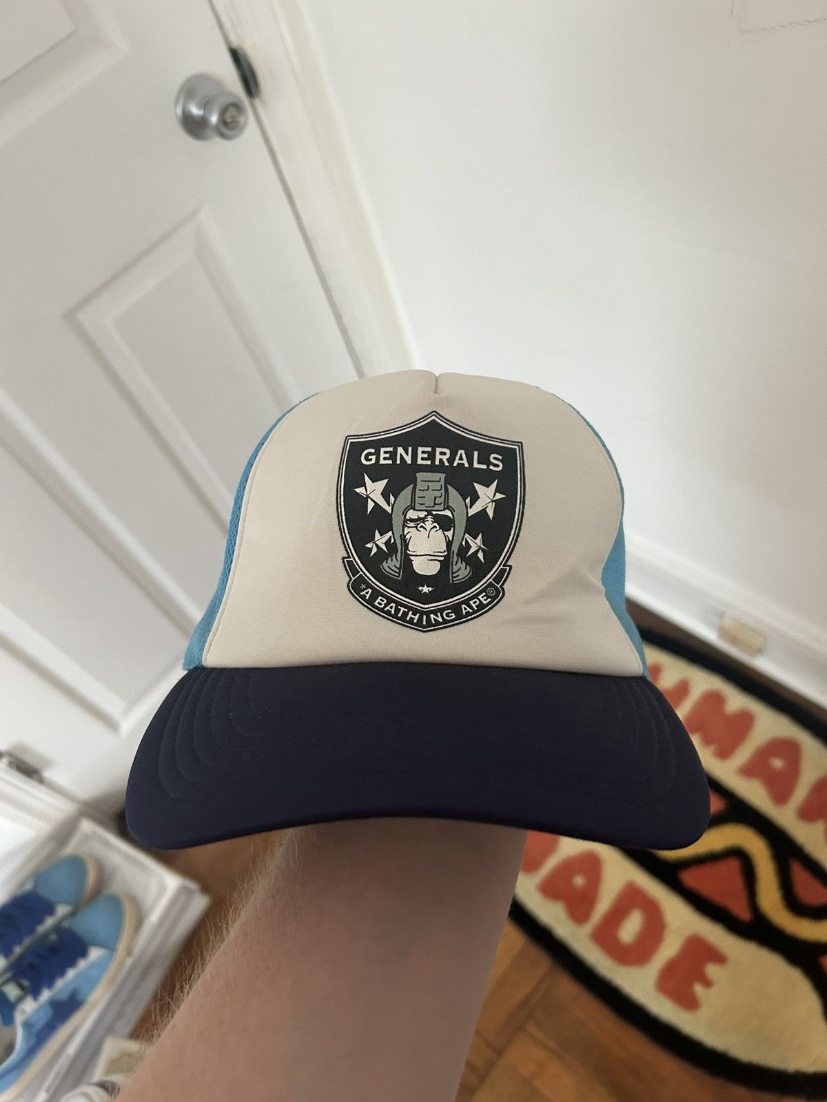Bape Bape Generals Trucker Hat Size ONE SIZE - 1 Thumbnail