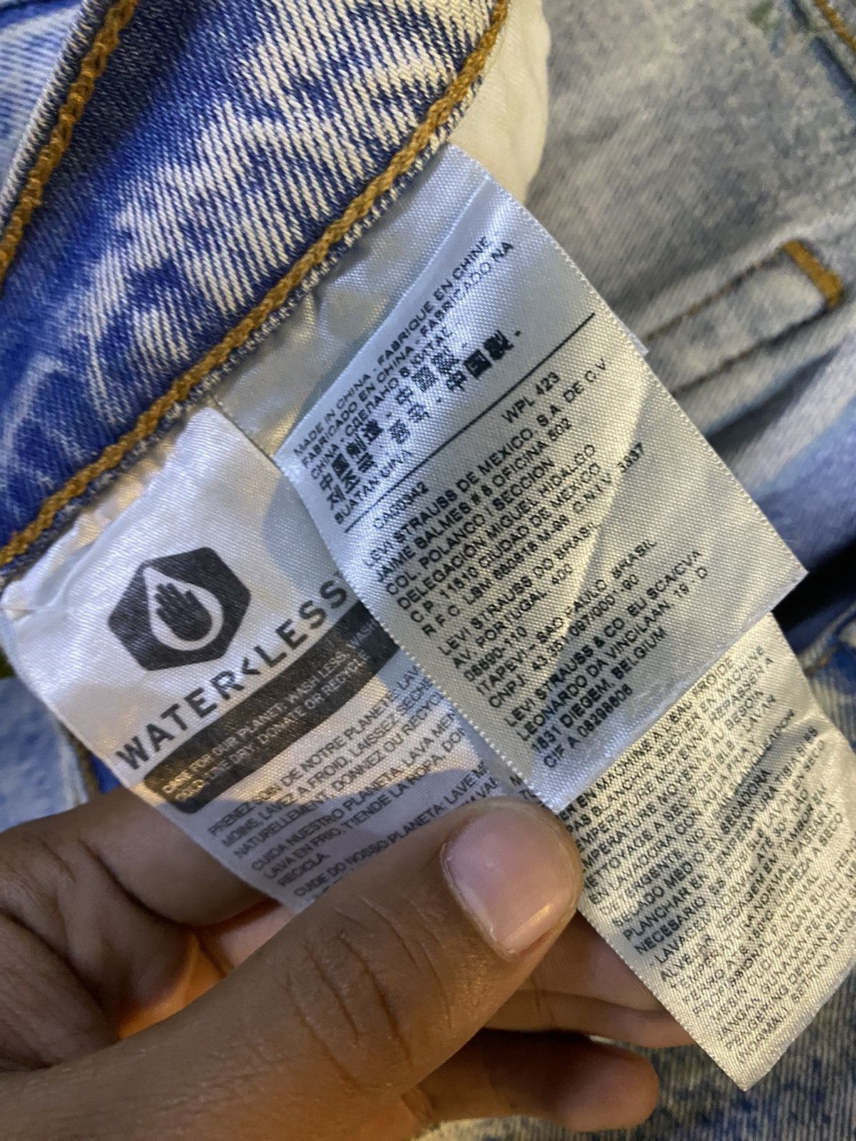 Levi's × Levi's Vintage Clothing Levis 501 big E acid wash Size US 29 - 8 Thumbnail