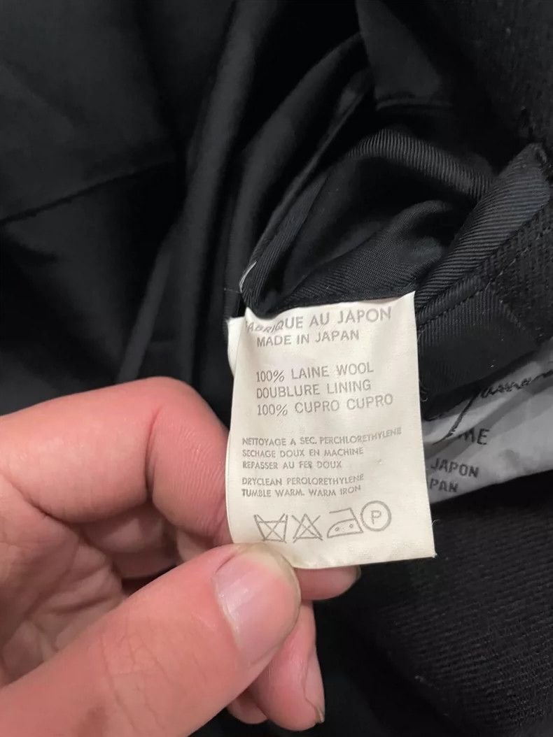 Yohji Yamamoto Yohji Yamamoto size s 1988aw Aristocratic Large Lapel blaze Size 36S - 5 Thumbnail