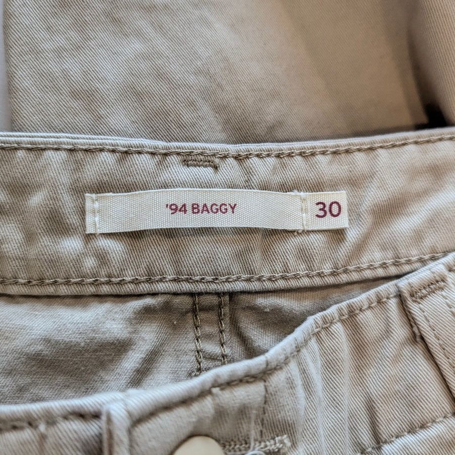 Levi's Levi's '94 Baggy Tan Drawstring Ankle Cargo Pants Size 30 Size 30" / US 8 / IT 44 - 5 Thumbnail