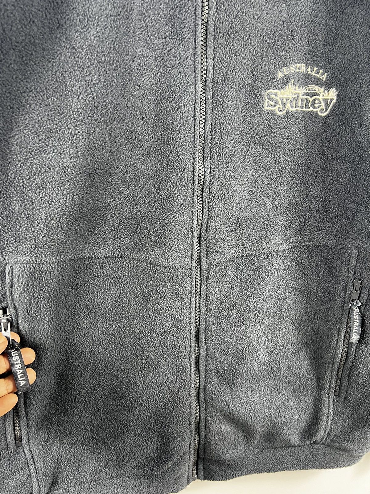 Vintage 🔥 OZ Australia Removable sleeves Fleece light Jacket - L Size US M / EU 48-50 / 2 - 5 Thumbnail