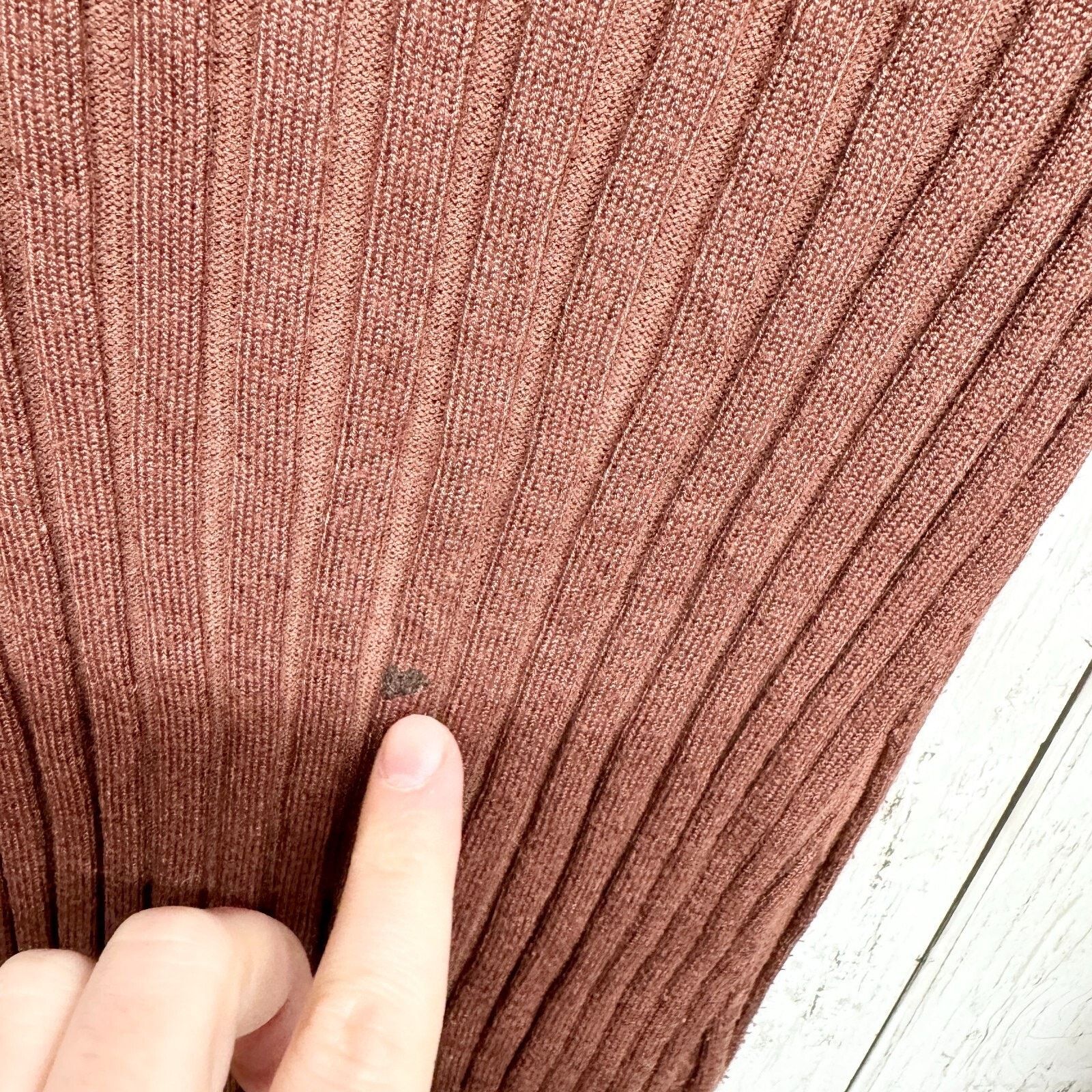 Cider Cider Dress Size Small Fall Mini Ribbed Long Sleeve Collared Size S / US 4 / IT 40 - 3 Thumbnail