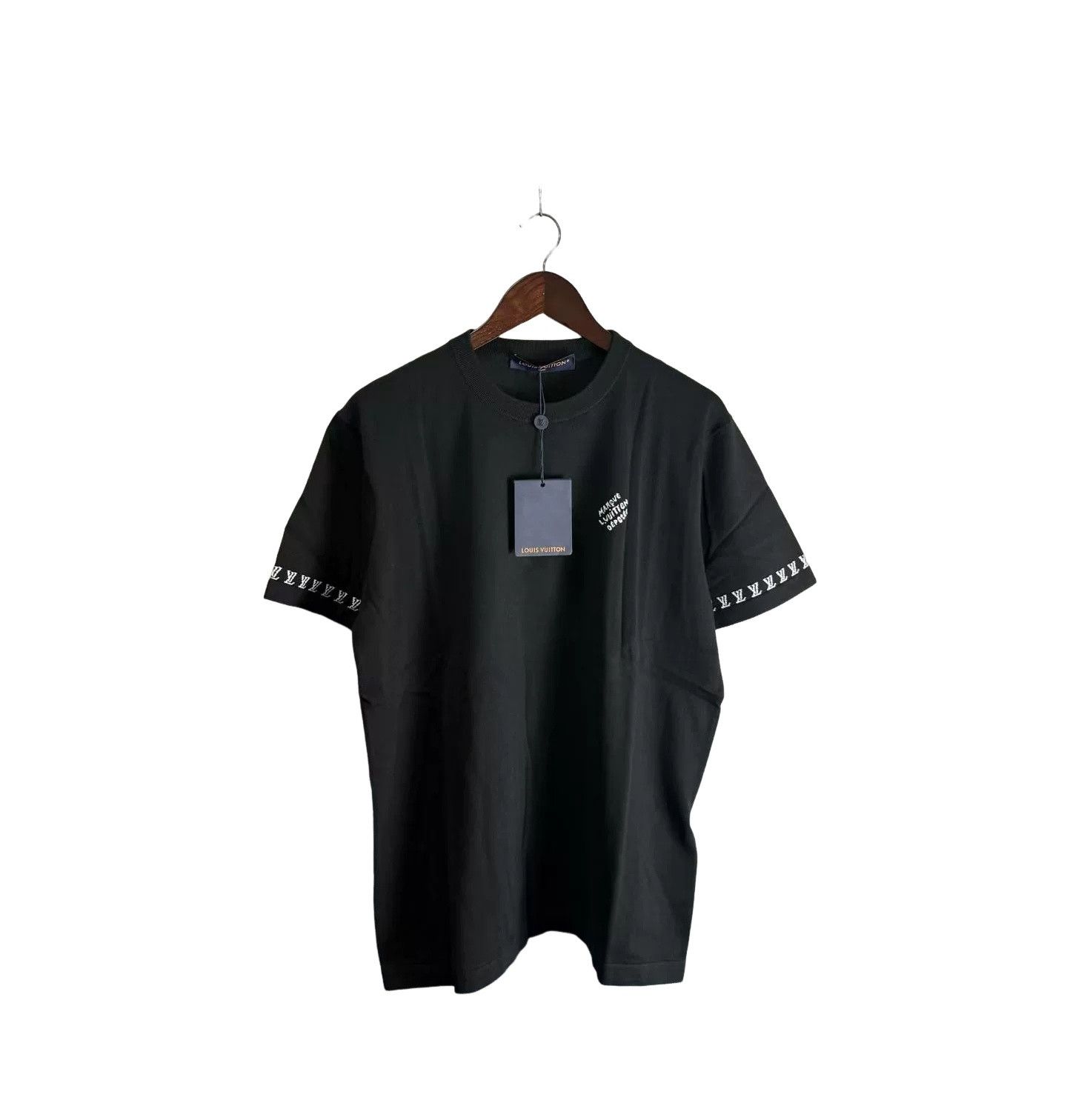 Louis Vuitton Louis Vuitton Monogram Cuff T-Shirt Size M Size US M / EU 48-50 / 2 - 1 Thumbnail