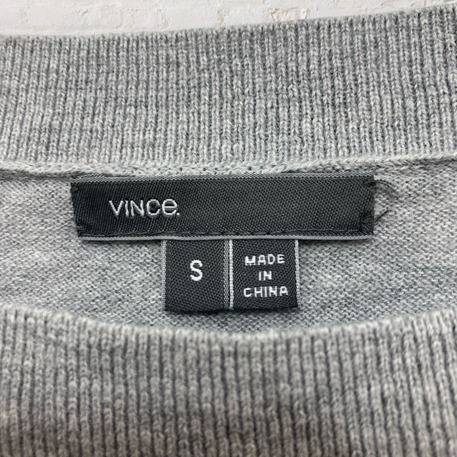 Vince Vince Gray Cotton Sweater Size S / US 4 / IT 40 - 11 Thumbnail