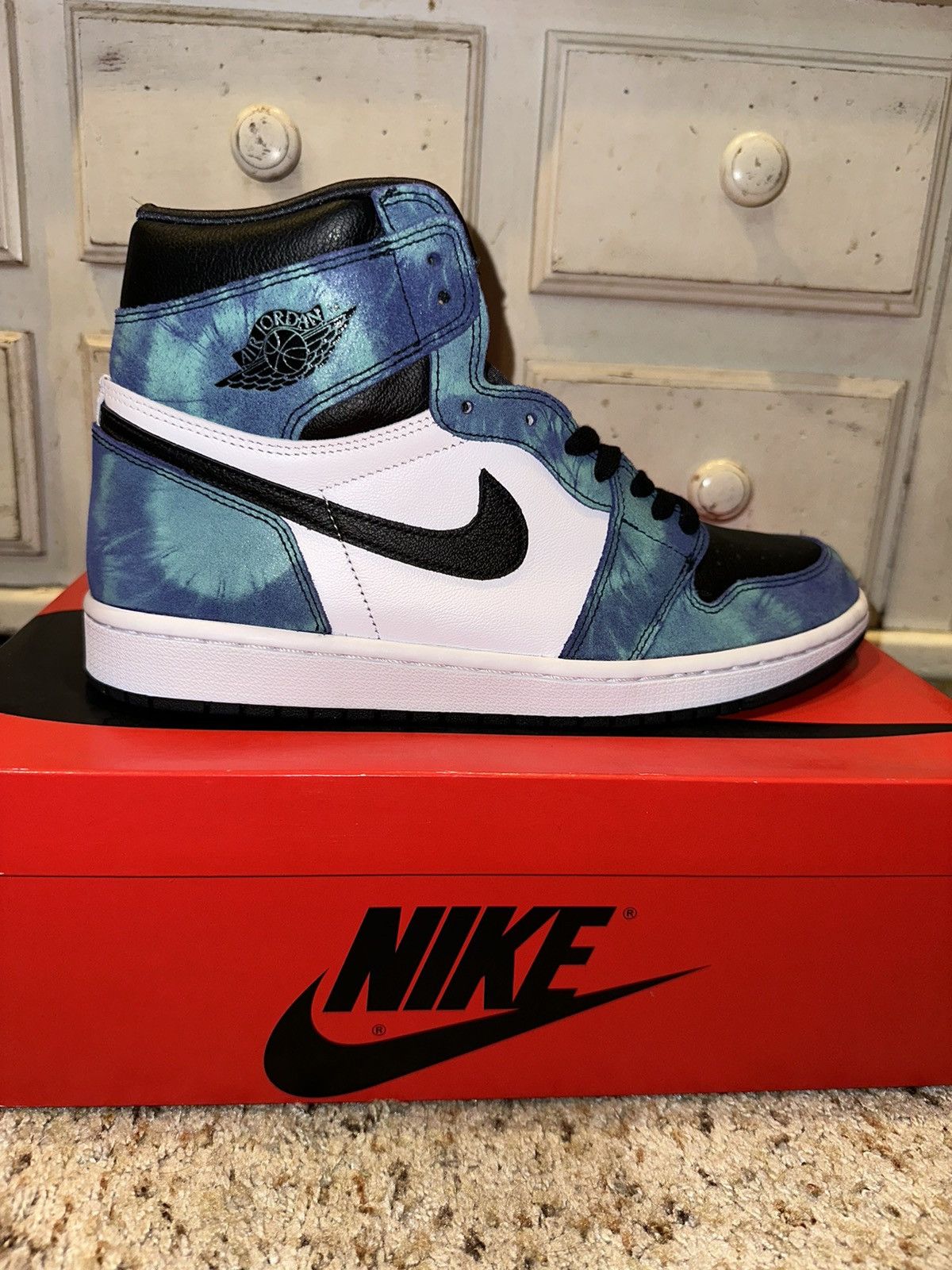Jordan Brand × Nike Jordan 1 Retro High Tie Dye (Men’s size 10.5) Size US 12 / IT 42 - 6 Thumbnail