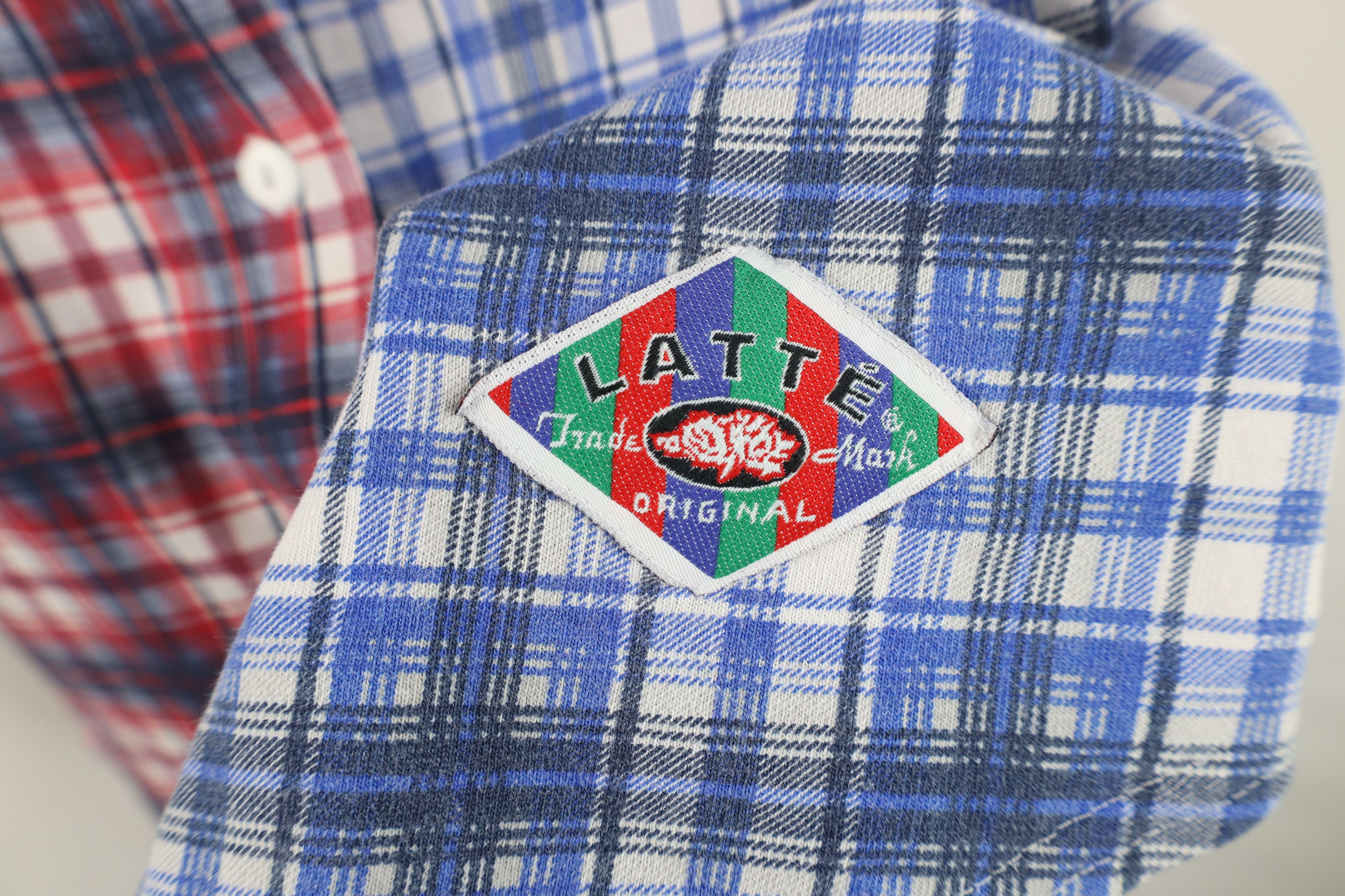 Vintage Vintage 90s Streetwear Faded Flannel Baseball Jersey Plaid Size XL / US 12-14 / IT 48-50 - 4 Thumbnail