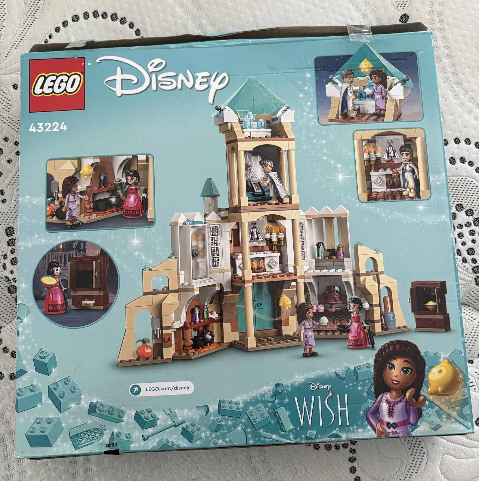 LEGO LEGO Disney King Magnifico's Castle 43224 Building Set 613 P Size ONE SIZE - 2 Thumbnail
