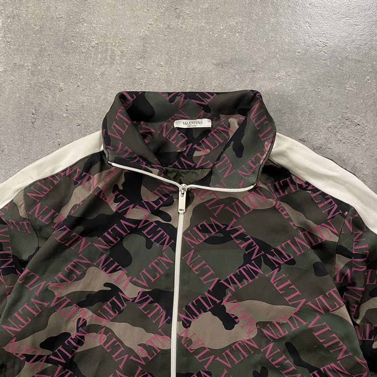 Valentino Valentino Track Monogram VLTN Camo Jacket Size US XL / EU 56 / 4 - 2 Thumbnail