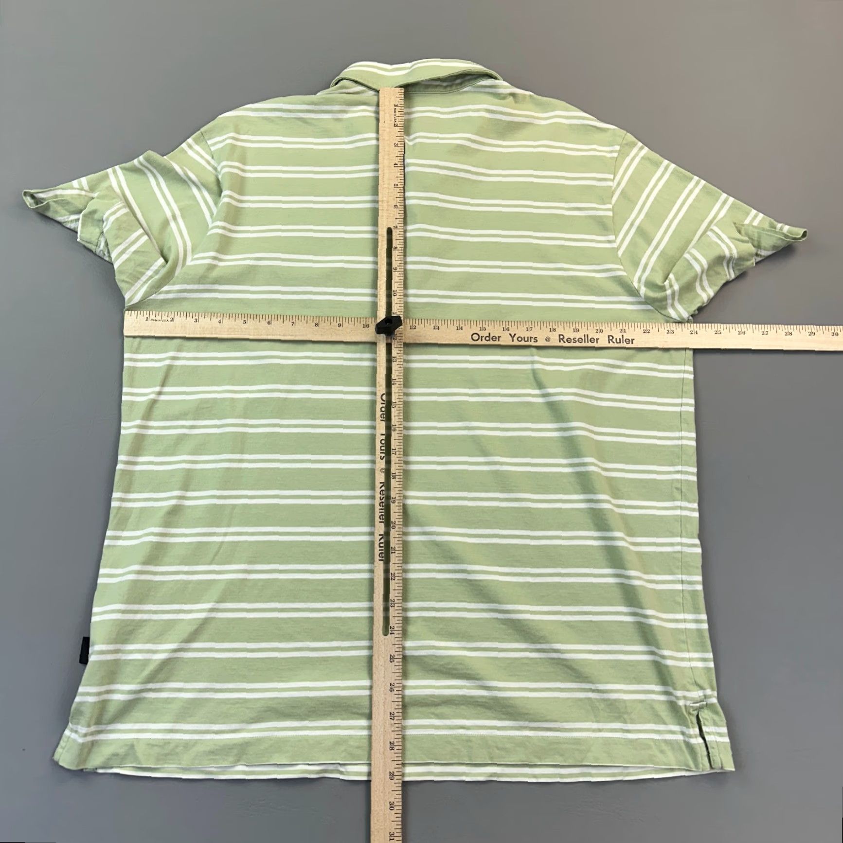 Patagonia Patagonia Daily Polo Shirt Mens XL Green Striped Organic Cotton Hiking Casual Polo Shirt Mens XL Green Striped Organic Cotton Hiking Casual Size US XL / EU 56 / 4 - 7 Thumbnail