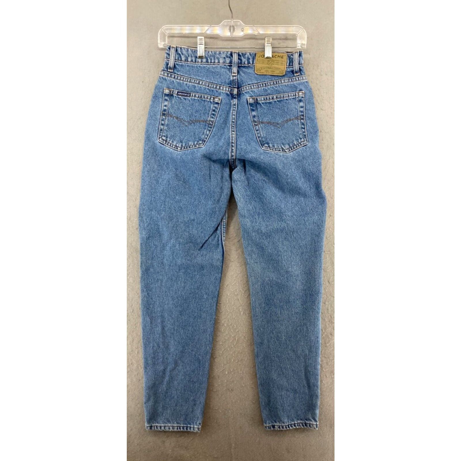 Jordache VINTAGE Jordache Jeans 5 Regular Blue High Rise Tapered 90s Womens Size 27" / US 4 / IT 40 - 7 Thumbnail