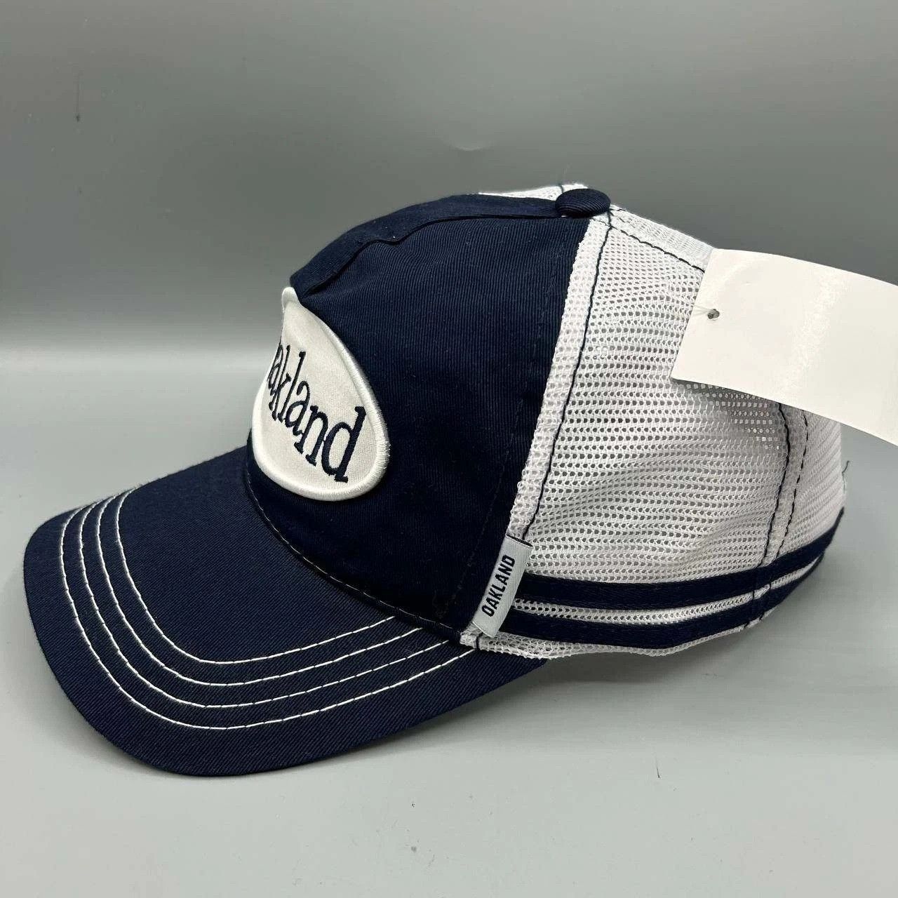 Other Vintage Oakland Trucker Hat Men New Age 3 Snap Back Cap New Size ONE SIZE - 4 Thumbnail