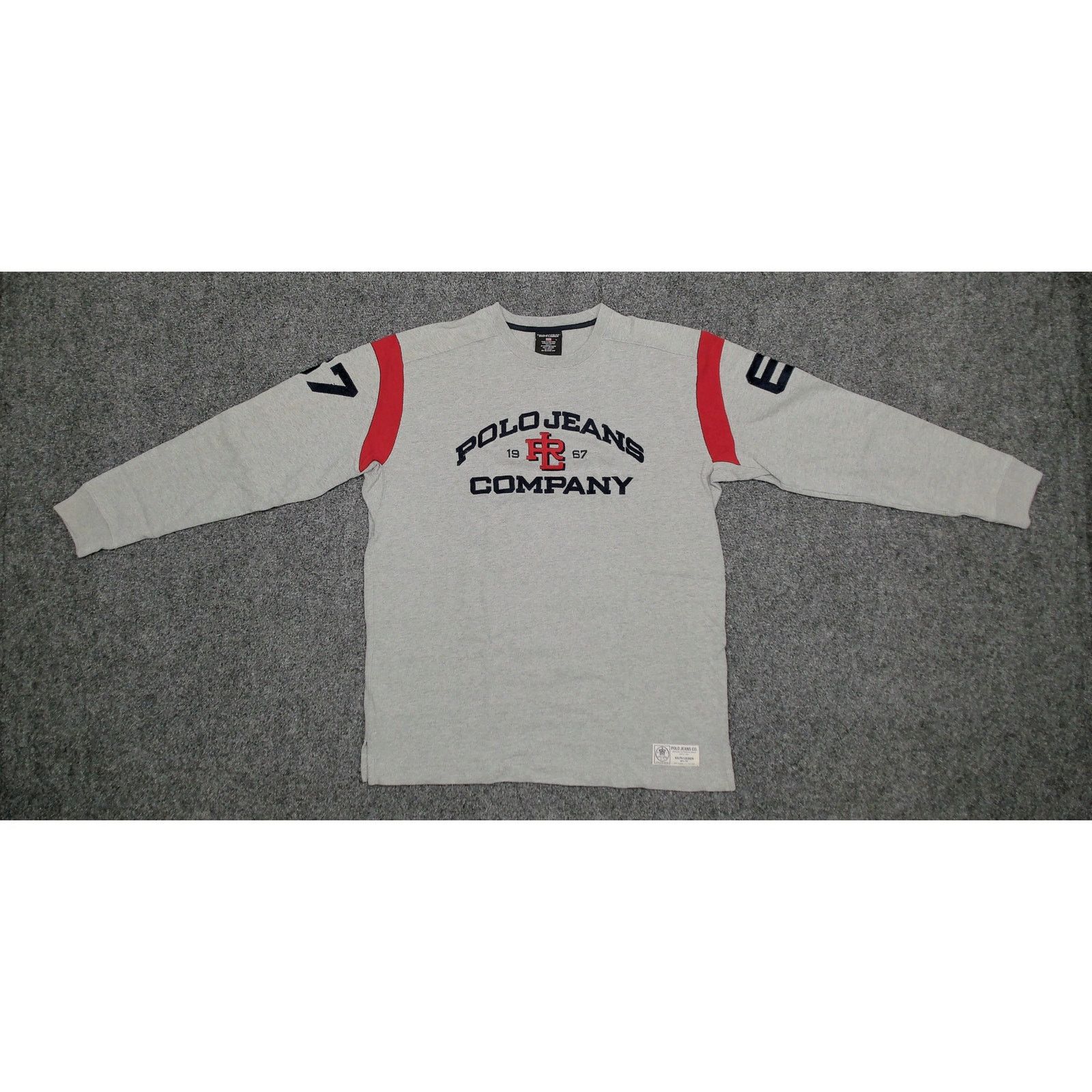 Ralph Lauren Y2K Ralph Lauren Polo Jeans Heavyweight Varsity Thermal XL Size US XL / EU 56 / 4 - 6 Thumbnail