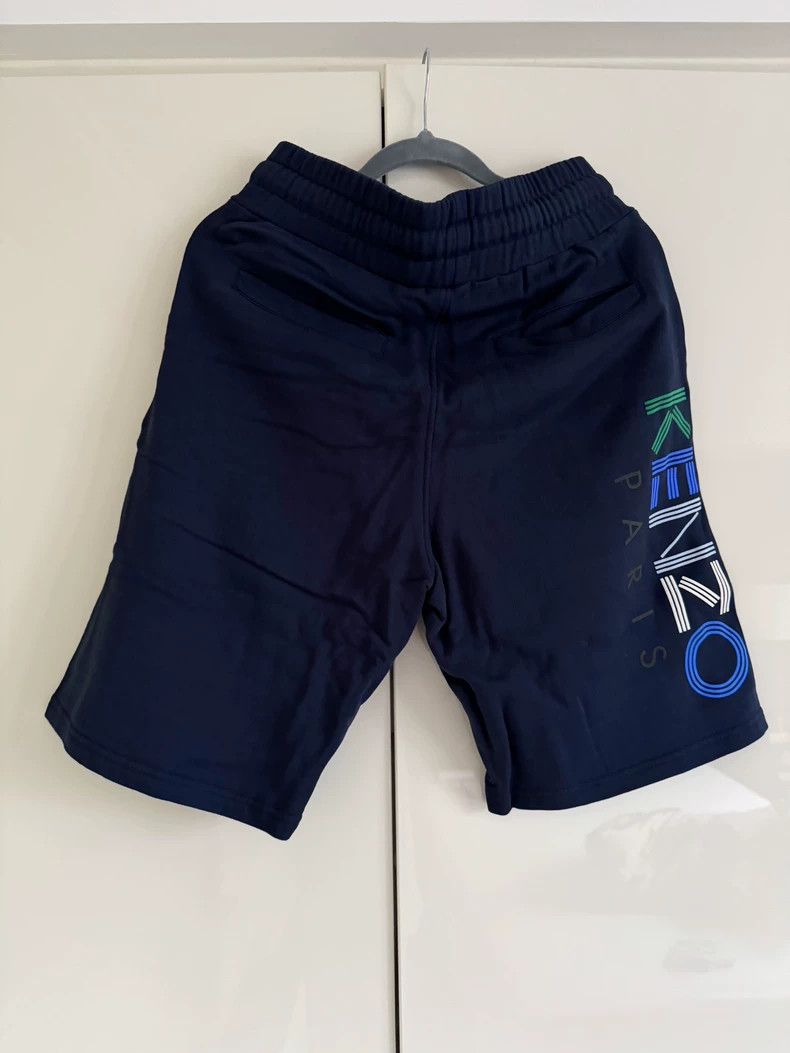 KENZO sizeS LOGO printed cotton shorts