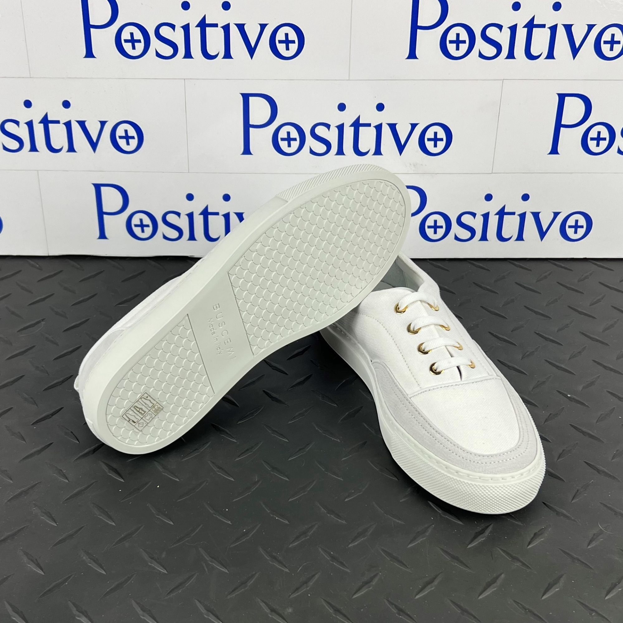 Buscemi Buscemi Cali White Leather Low top Sneakers US 7 SAMP Size US 7 / IT 37 - 5 Thumbnail