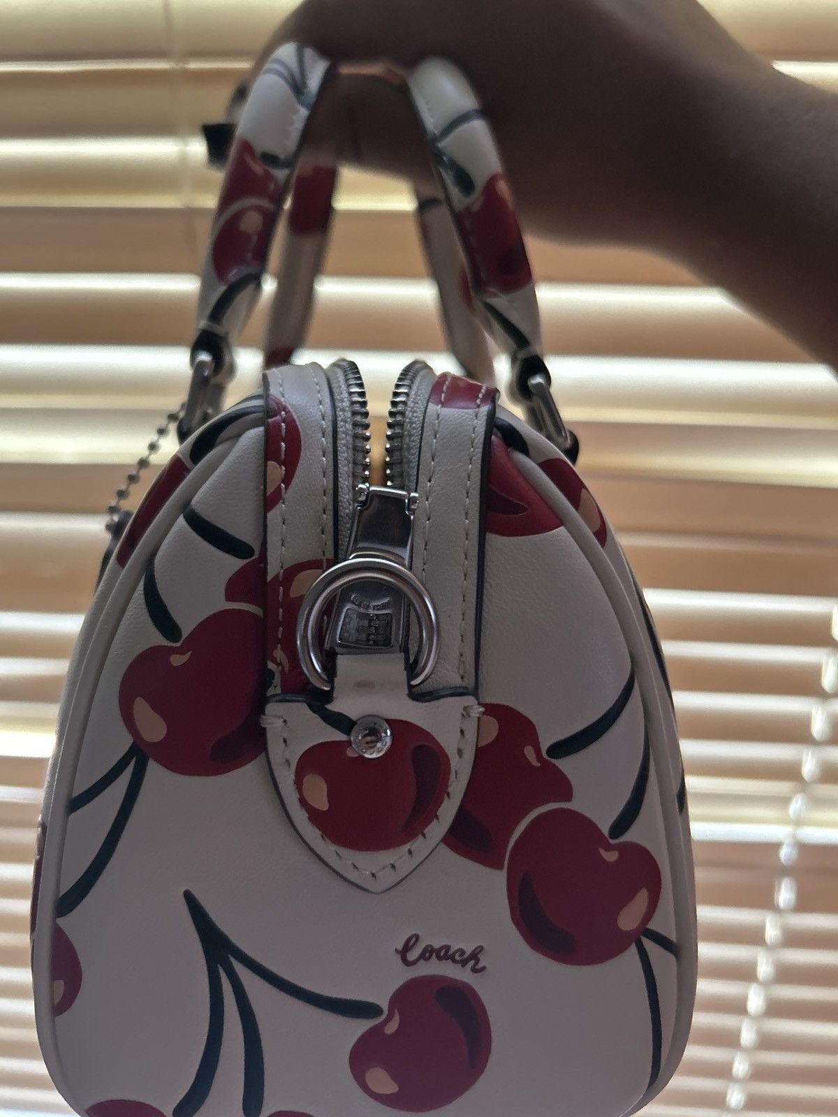 Coach Coach Cherry Rowan Satchel Size ONE SIZE - 1 Thumbnail