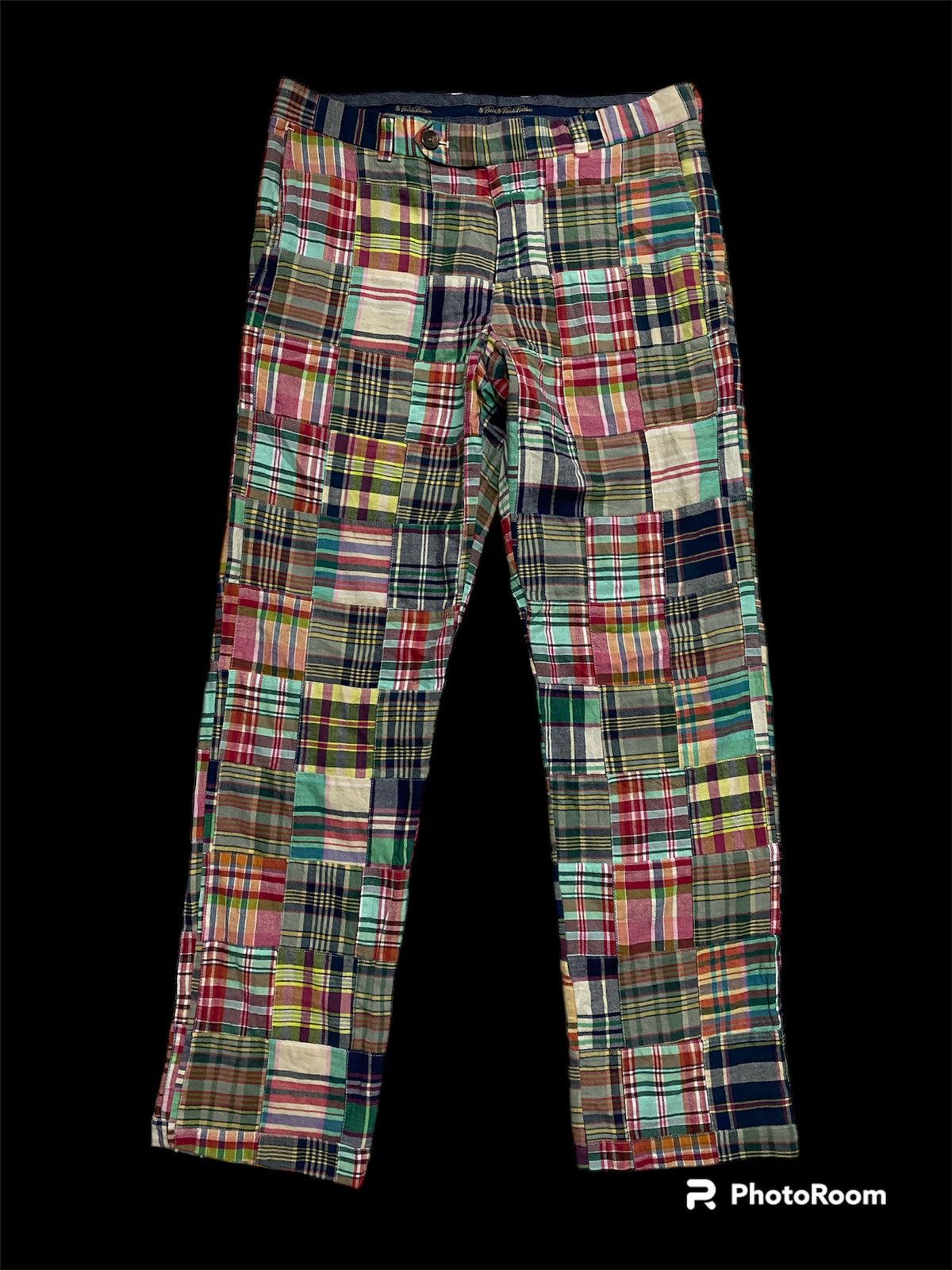 Brooks Brothers VINTAGE BROOKS BROTHER PATCHWORK PANTS NICE MULTI