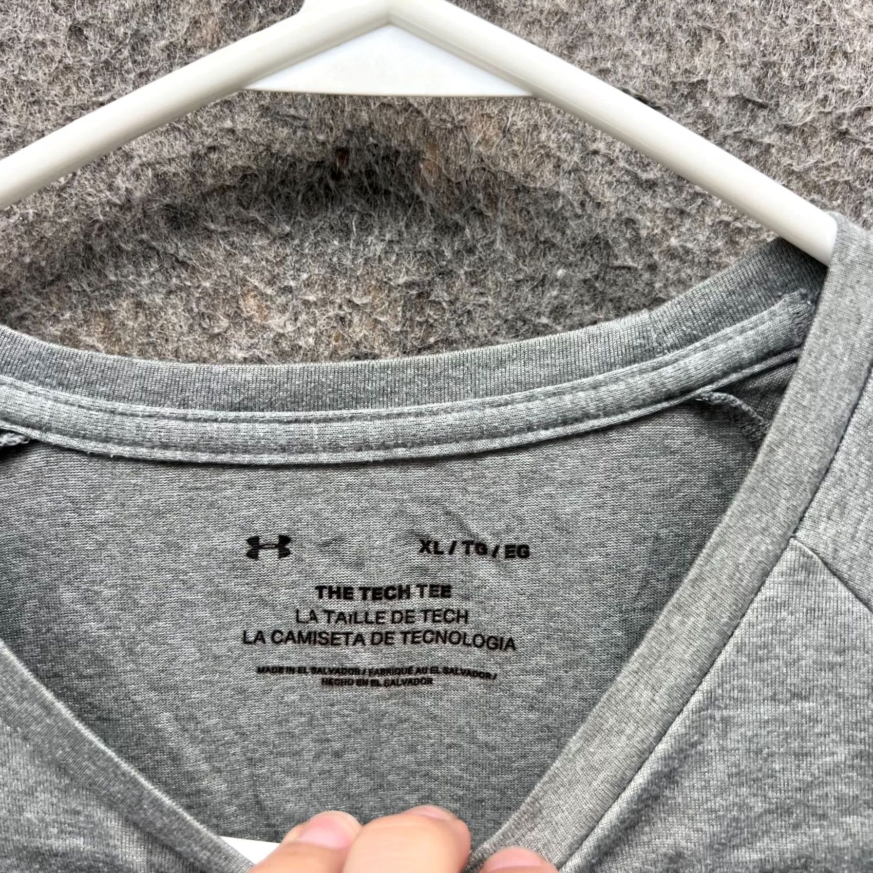 Under Armour VINTAGE Under Armour Shirt Mens XL Gray Crewneck Tech Tee Maryland Terrapins Football Size US XL / EU 56 / 4 - 7 Thumbnail