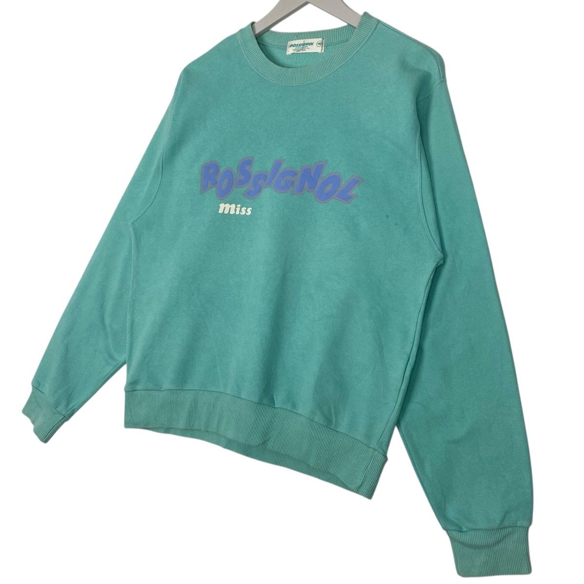 Other Vintage Rossignol Big Printed Crewneck Sweatshirt Blue SizeM Size US M / EU 48-50 / 2 - 2 Thumbnail