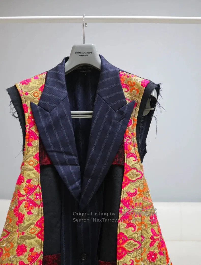 Comme des Garcons Comme des Garcons Embroidered Waistcoat. Size US M / EU 48-50 / 2 - 3 Thumbnail