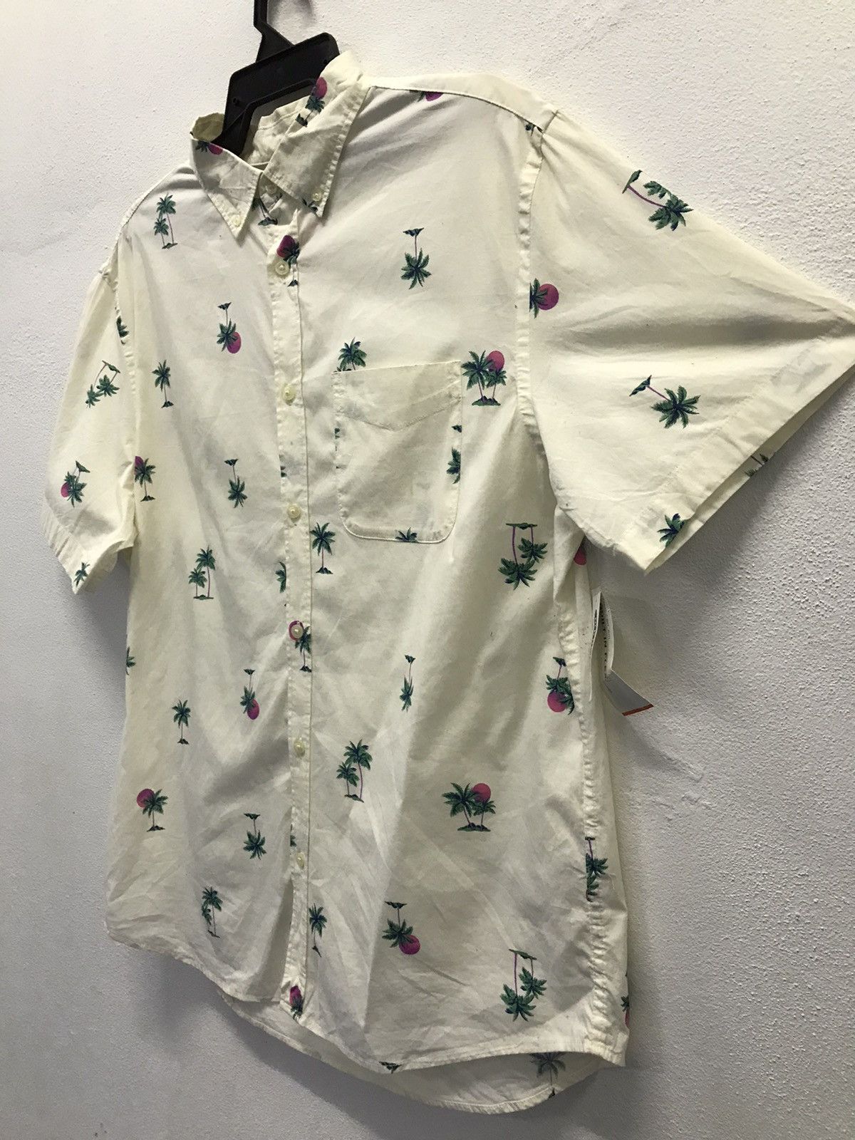 Old Navy × Vintage Vintage Old Navy Slimfit Built-In Flex Shirt Button Ups Size US L / EU 52-54 / 3 - 4 Thumbnail