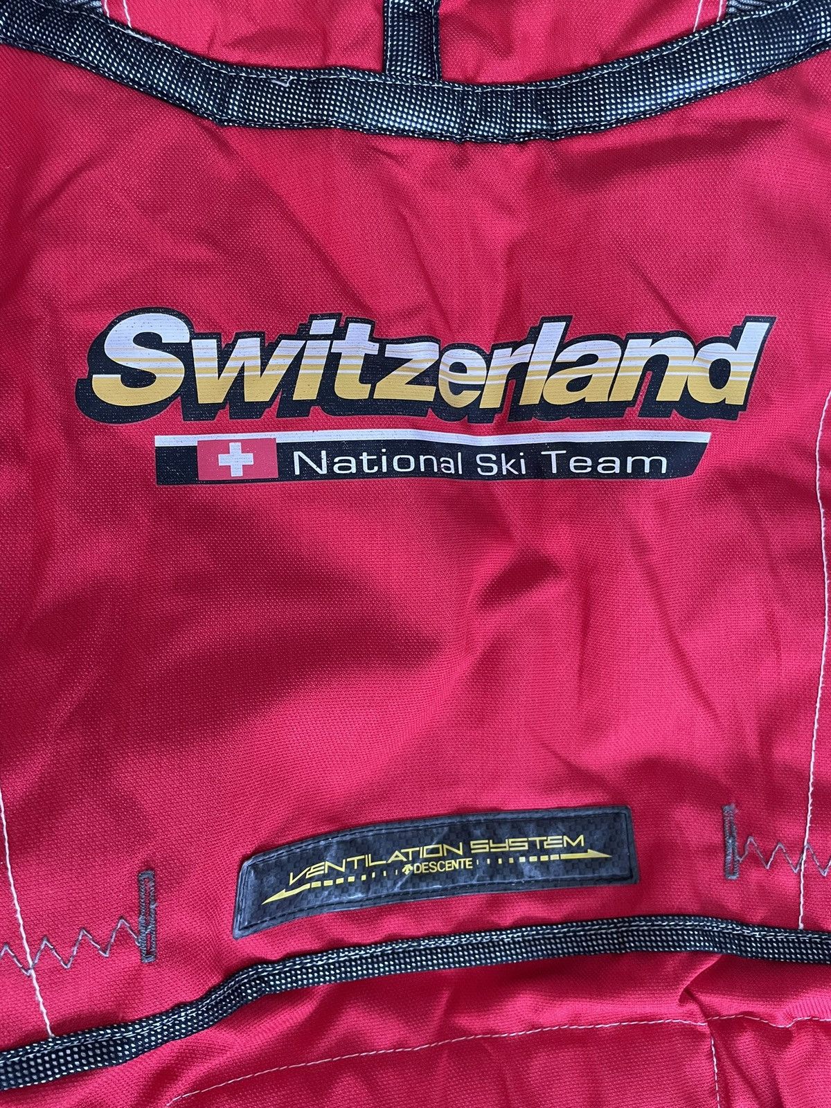 Descente Descente 90s Swiss National Ski Team One-Piece Ski Suit Size 52L - 11 Thumbnail