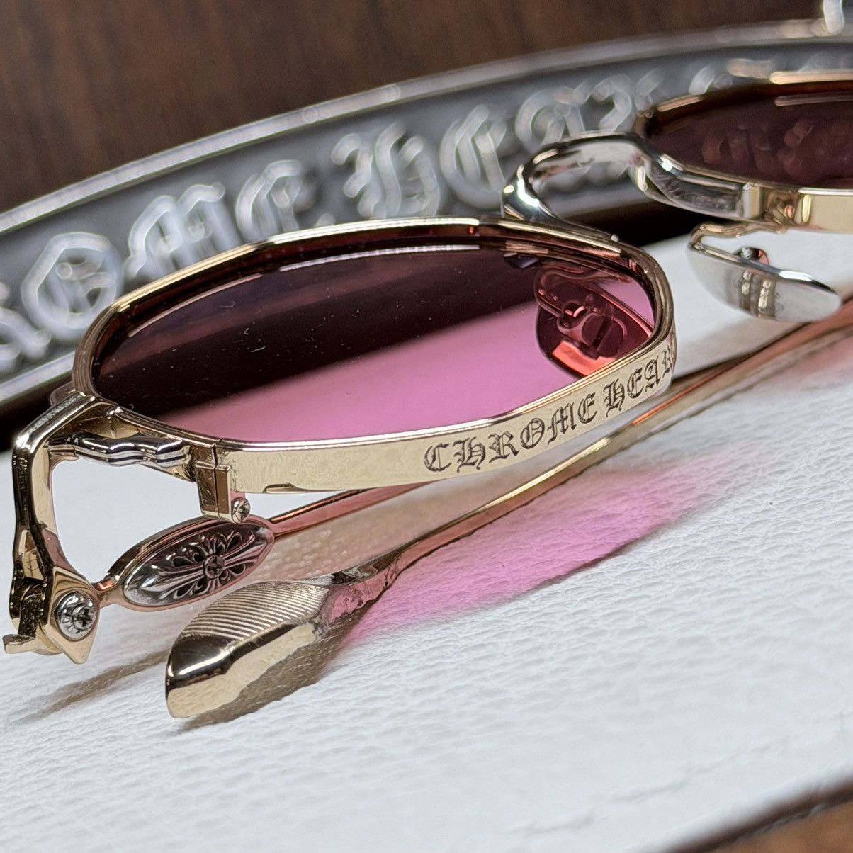Chrome Hearts Chrome Hearts TIGGIES 1/1 Sunglasses Size ONE SIZE - 16 Thumbnail