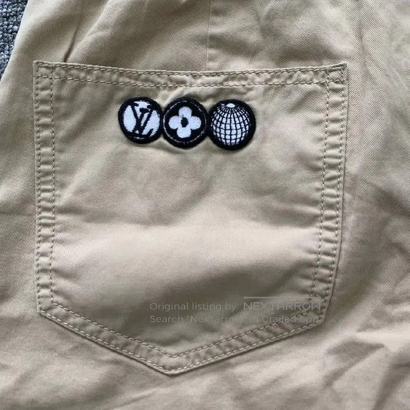 Louis Vuitton Louis Vuitton Khaki Cotton Women's Shorts . Size 28" / US 6 / IT 42 - 7 Thumbnail